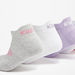Kappa Logo Print Ankle Length Sports Socks - Set of 5-Girl%27s Socks & Tights-thumbnail-1