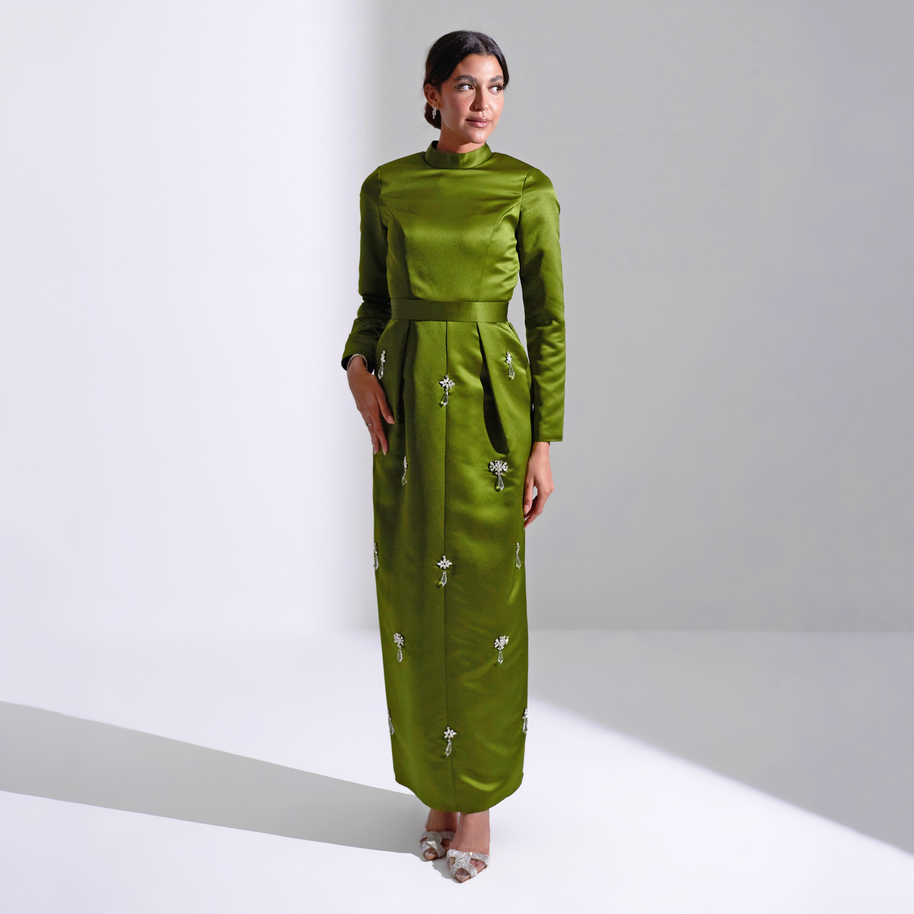 Akadia Latkan Crystal Satin Evening Women's Maxi Dress-women-clothing-dresses-image-1