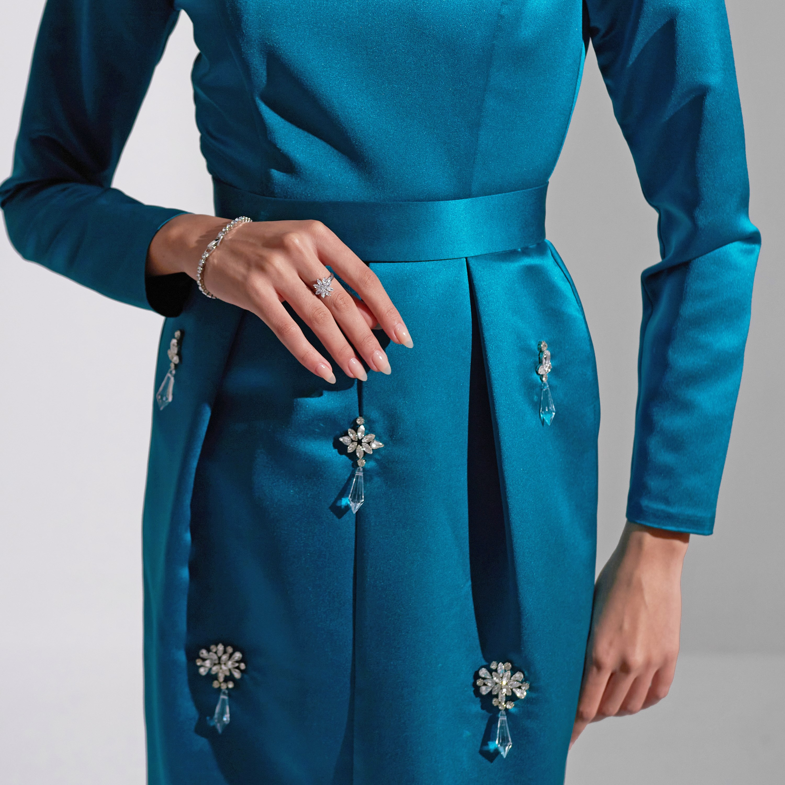 Akadia Latkan Crystal Satin Evening Women's Maxi Dress-women-clothing-dresses-image-9