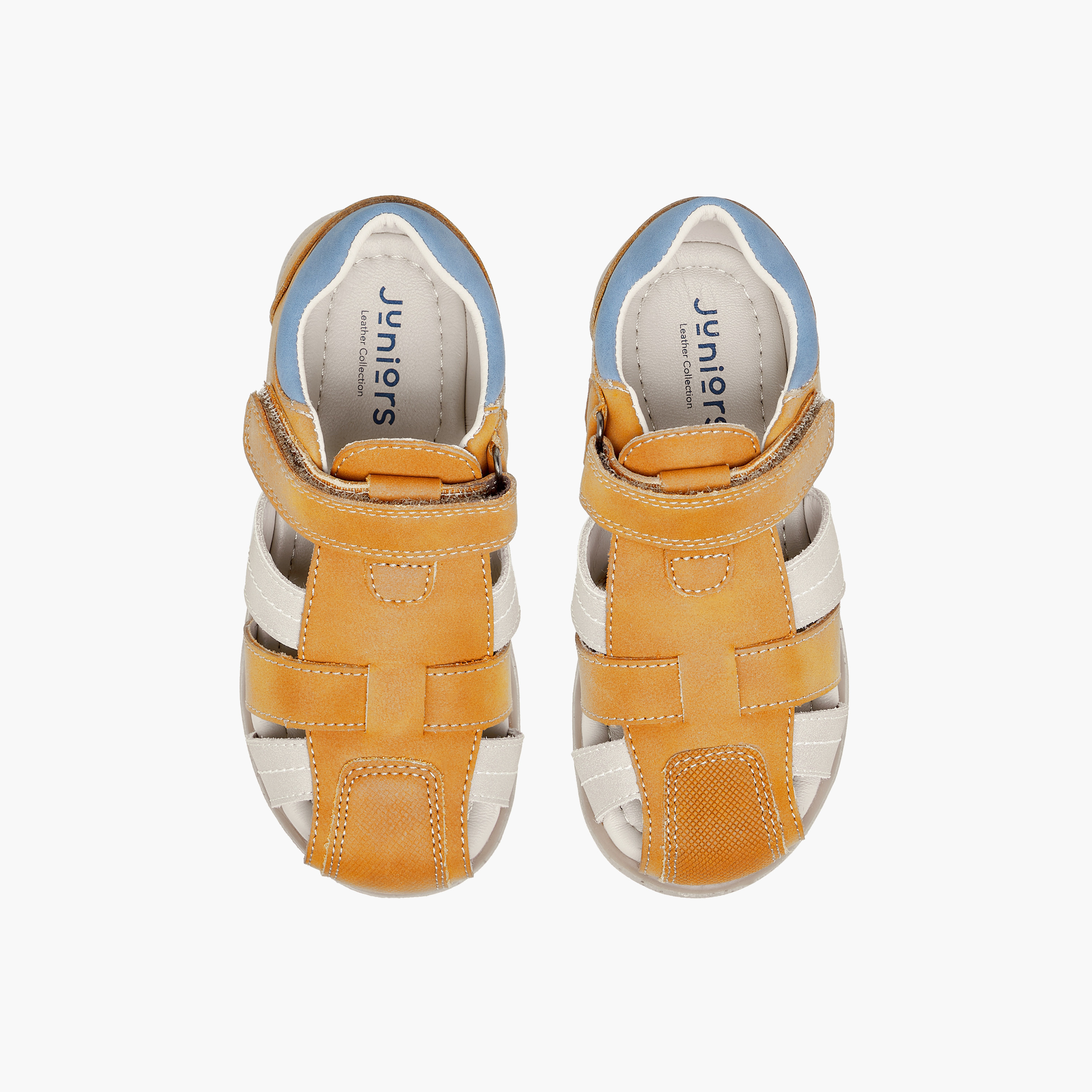 صندل سادة بأحزمة وشريط إغلاق لاصق من جونيورز-boys-shoes-sandals-image-6