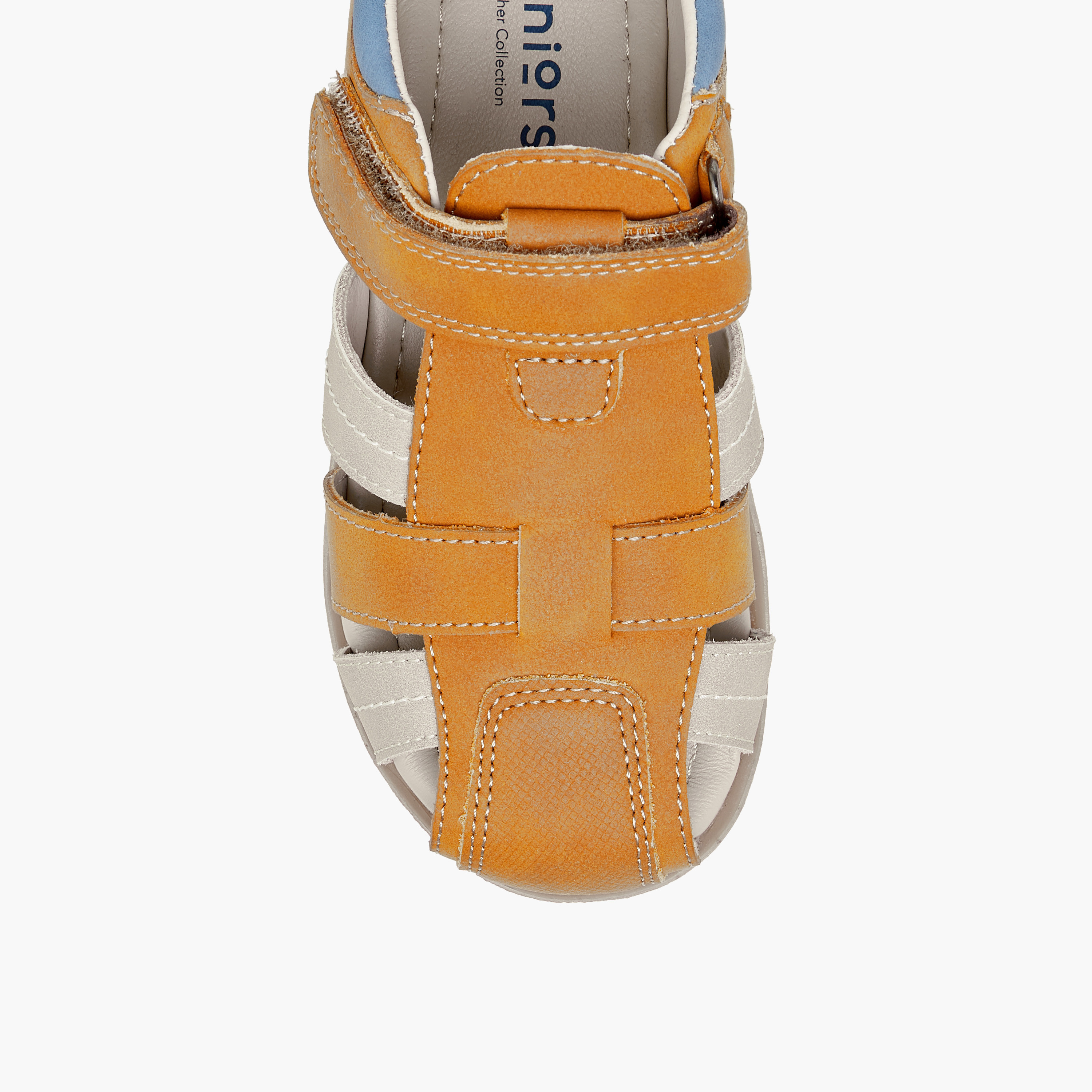صندل سادة بأحزمة وشريط إغلاق لاصق من جونيورز-boys-shoes-sandals-image-8