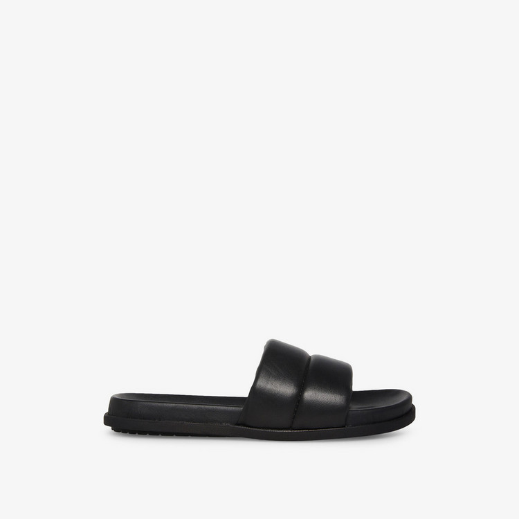 Steve Madden Men's Solid Slide Sandals