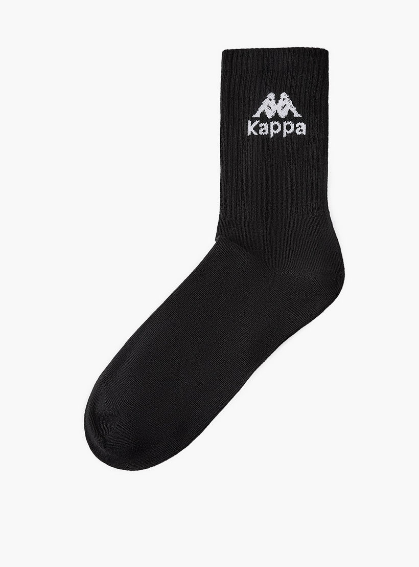 طقم جوارب قطنية بياقة مستديرة من كابا - 3 أزواج-women-socksandstockings-image-2