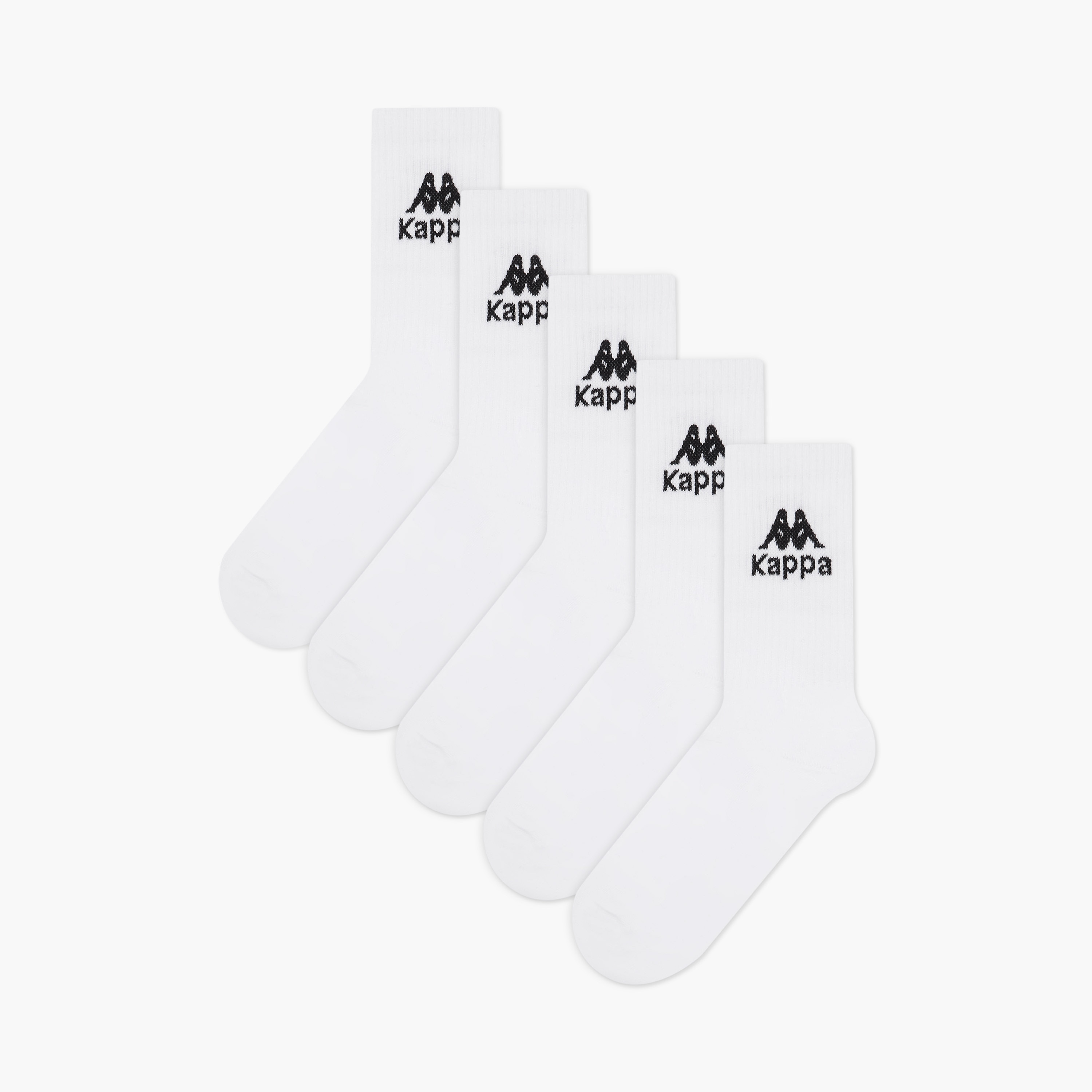 طقم جوارب 5 أزواج بطول ربلة الساق للرجال من كابا-men-socks-image-1
