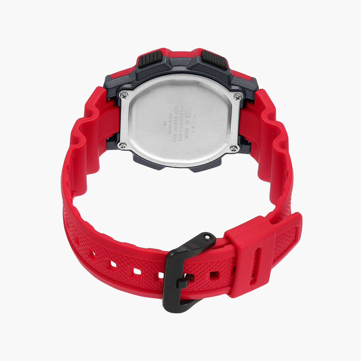 ساعة يد رقمية بسوار راتنج أحمر للرجال من كاسيو- AE-1000W-4AVDF-men-watchesandjewellery-watches-image-5