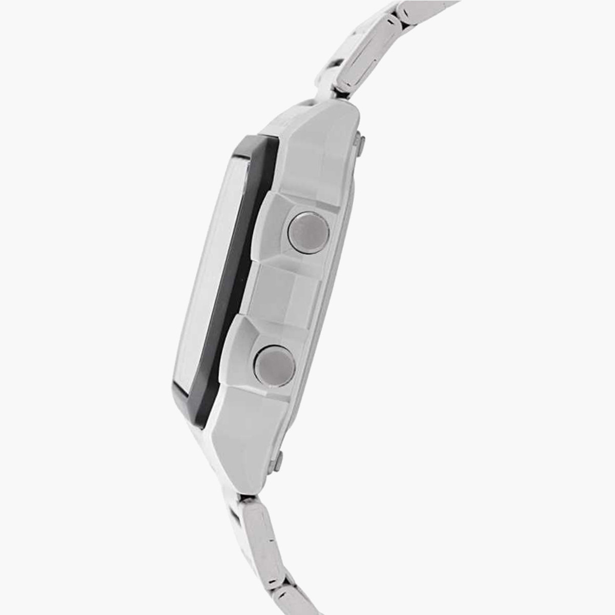 Casio Men's Silver Digital Metal Strap Wrist Watch AE-1200WHD-1AVDF-men-watchesandjewellery-watches-image-2