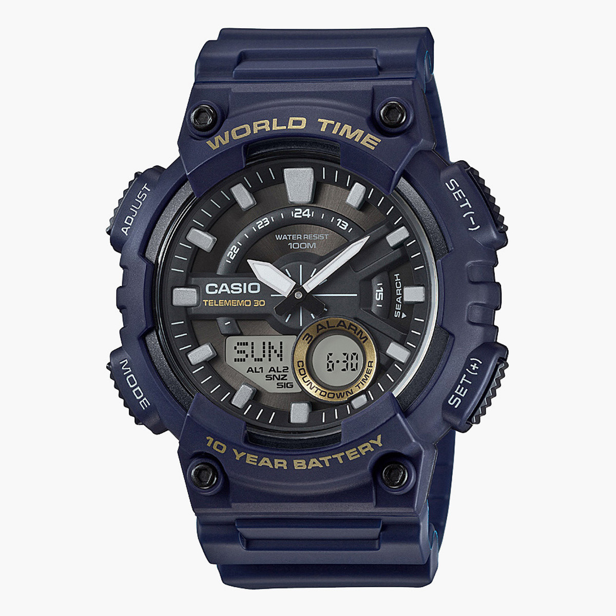 ساعة يد سوداء تناظرية/رقمية زرقاء بسوار من الراتنج للرجال من كاسيو- AEQ-110W-2AVDF-men-watchesandjewellery-watches-image-1