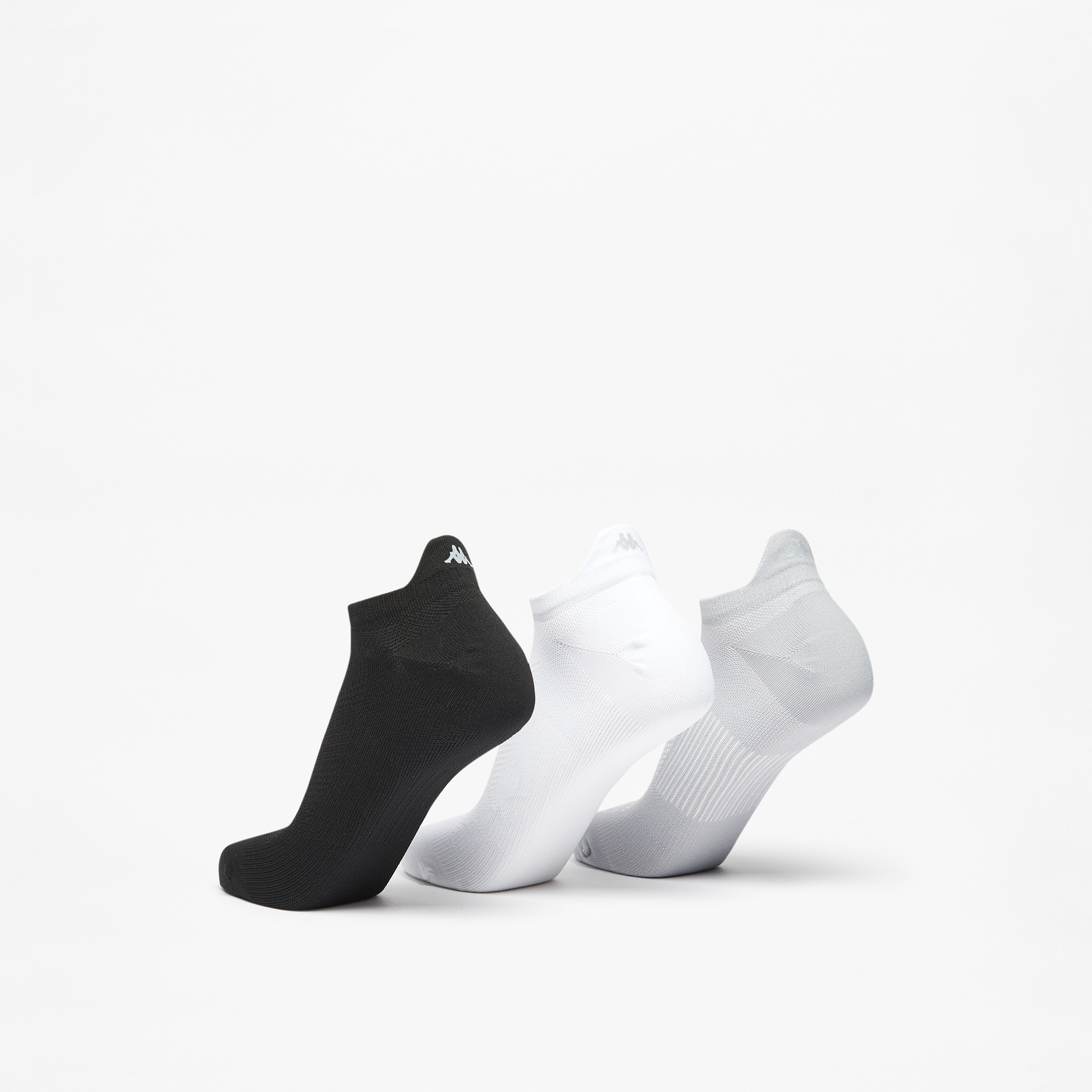 طقم جوارب بيرفورمانس 3 أزواج بارزة الملمس بطول الكاحل من كابا-women-socksandstockings-image-3