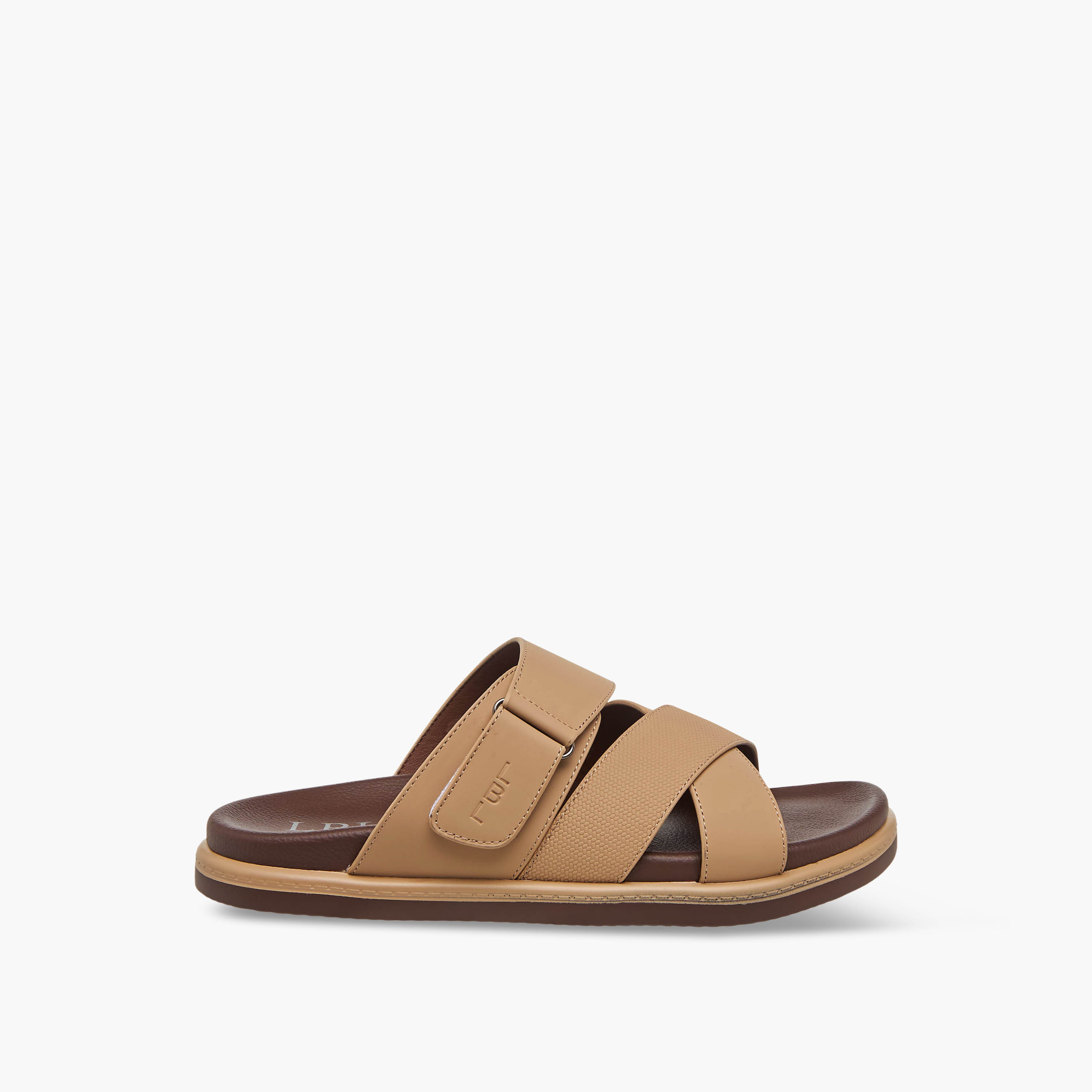صندل بأحزمة متقاطعة للرجال إل بي إل من شو إكسبريس-men-shoes-sandals-image-3