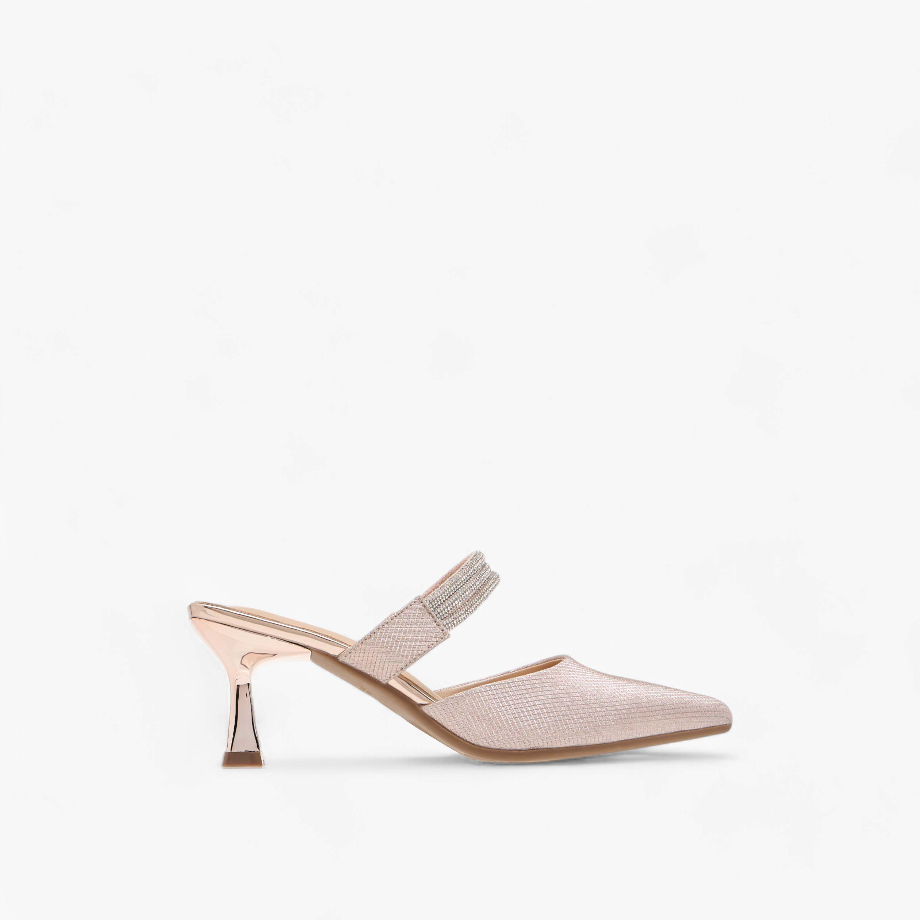 Flora Bella Embellished Pointed Toe Mules with Flared Heels-women-shoes-heels-image-3