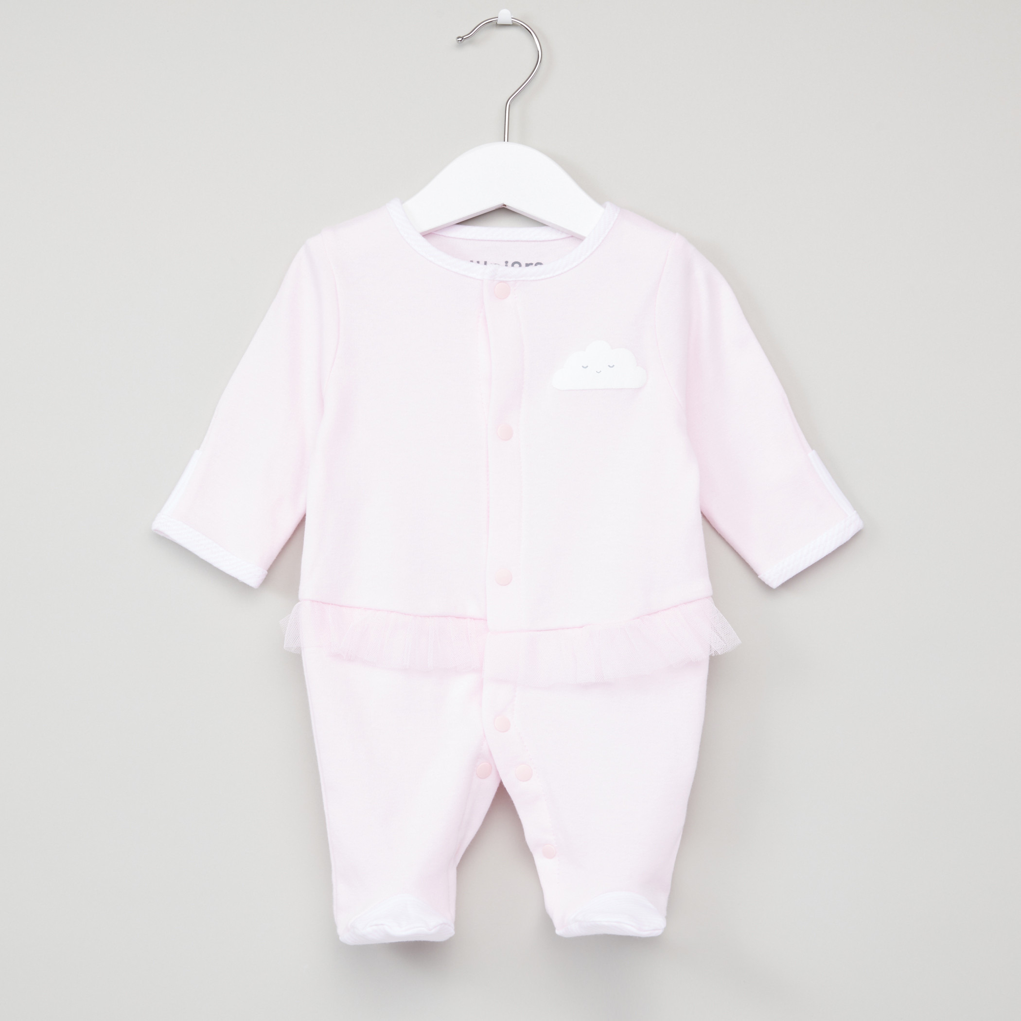 Juniors Long Sleeves Sleepsuit-baby-girls-clothing-nightwear-sleepsuits-image-1