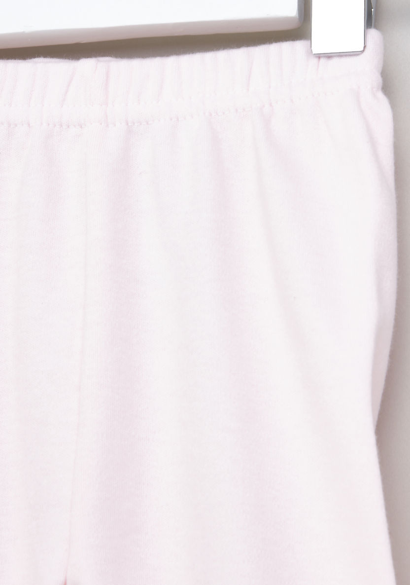 Juniors Printed Ruffle Detail Shirt and Pyjama Set-Pyjama Sets-image-4