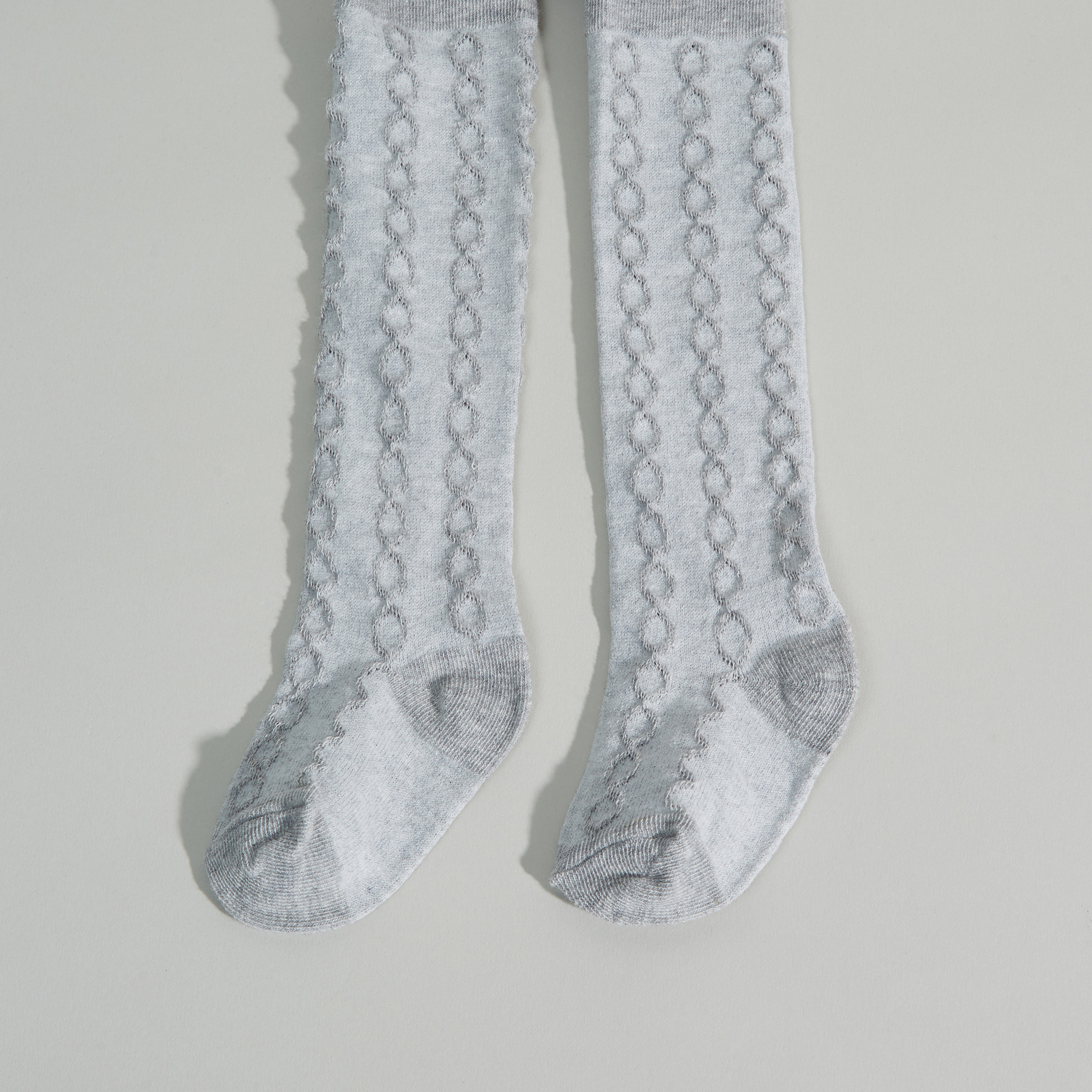 Juniors Textured Tights-baby-girls-clothing-innerwear-image-1