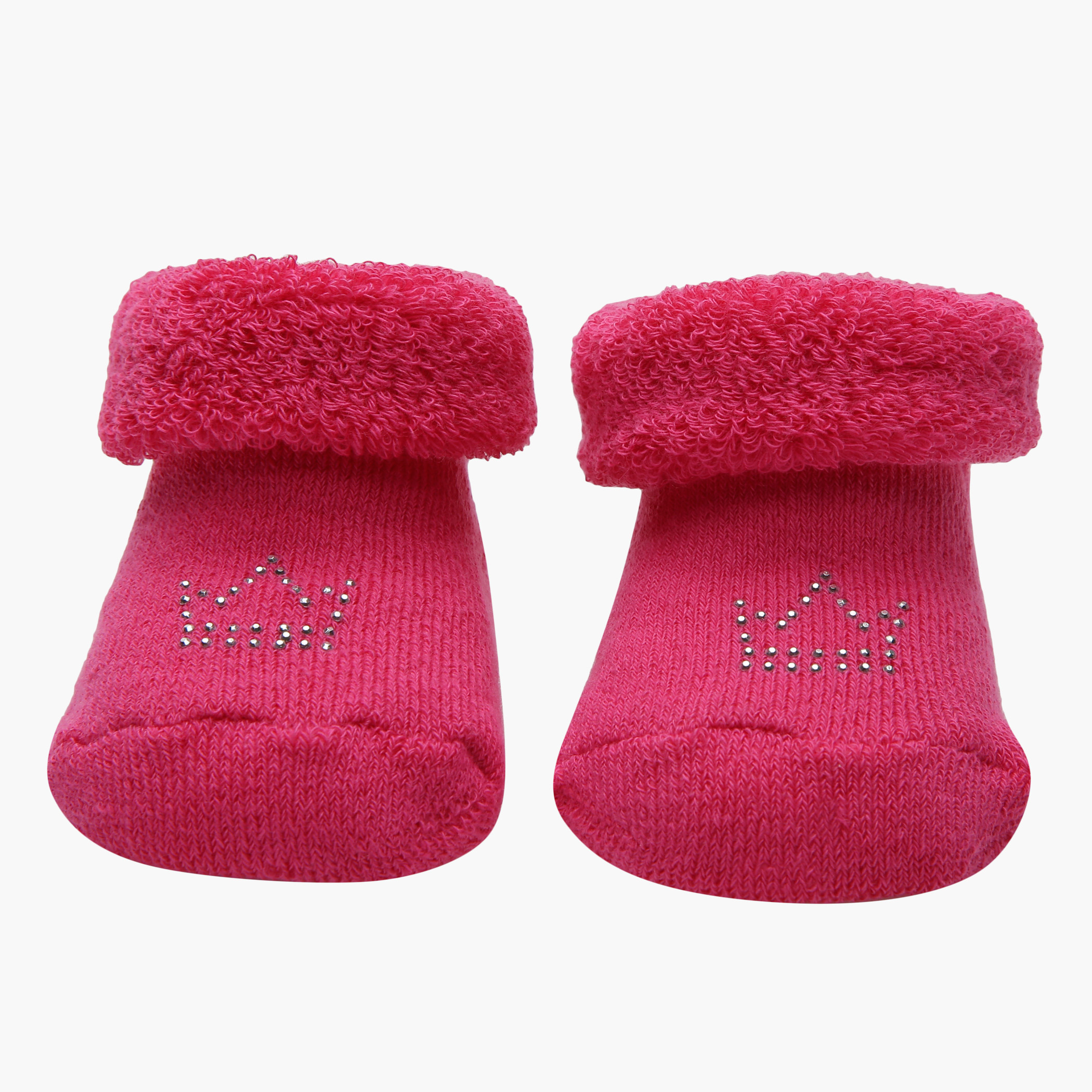 Giggles Embellished Booties-baby-girls-shoes-booties-image-1