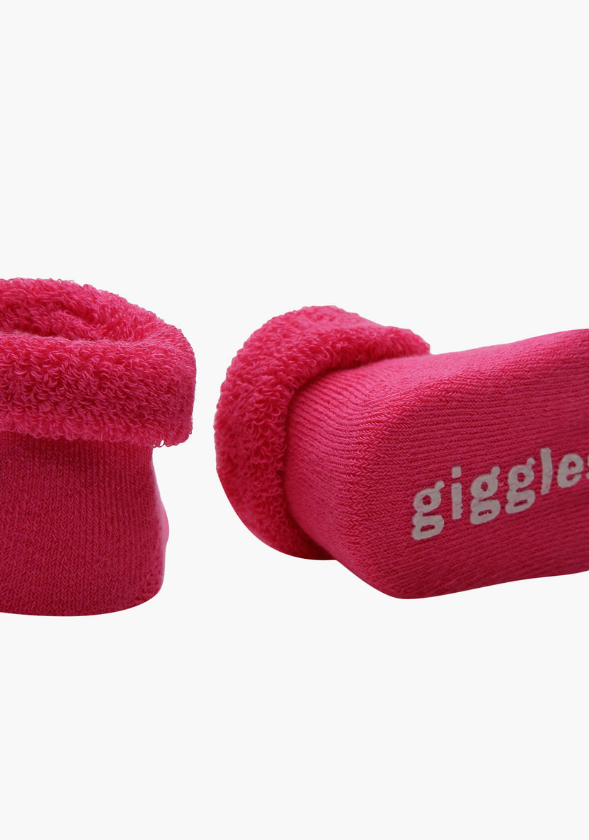 Giggles Embellished Booties-Booties-image-2