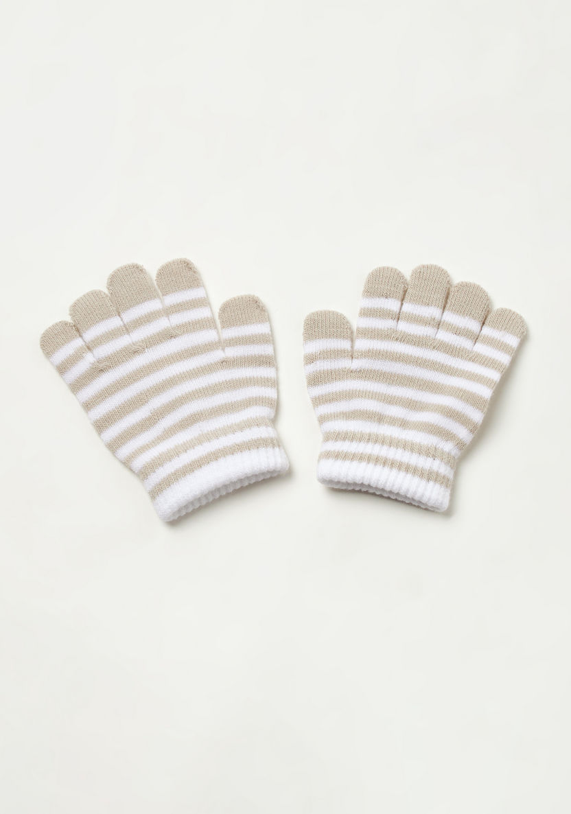 Juniors Beanie Cap and Gloves Set-Caps-image-2
