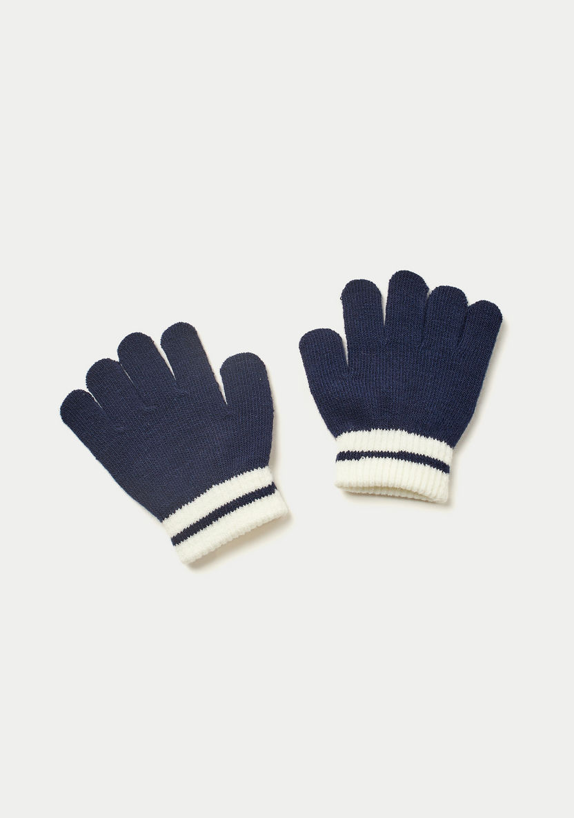 Juniors Beanie Cap and Gloves Set-Caps-image-2