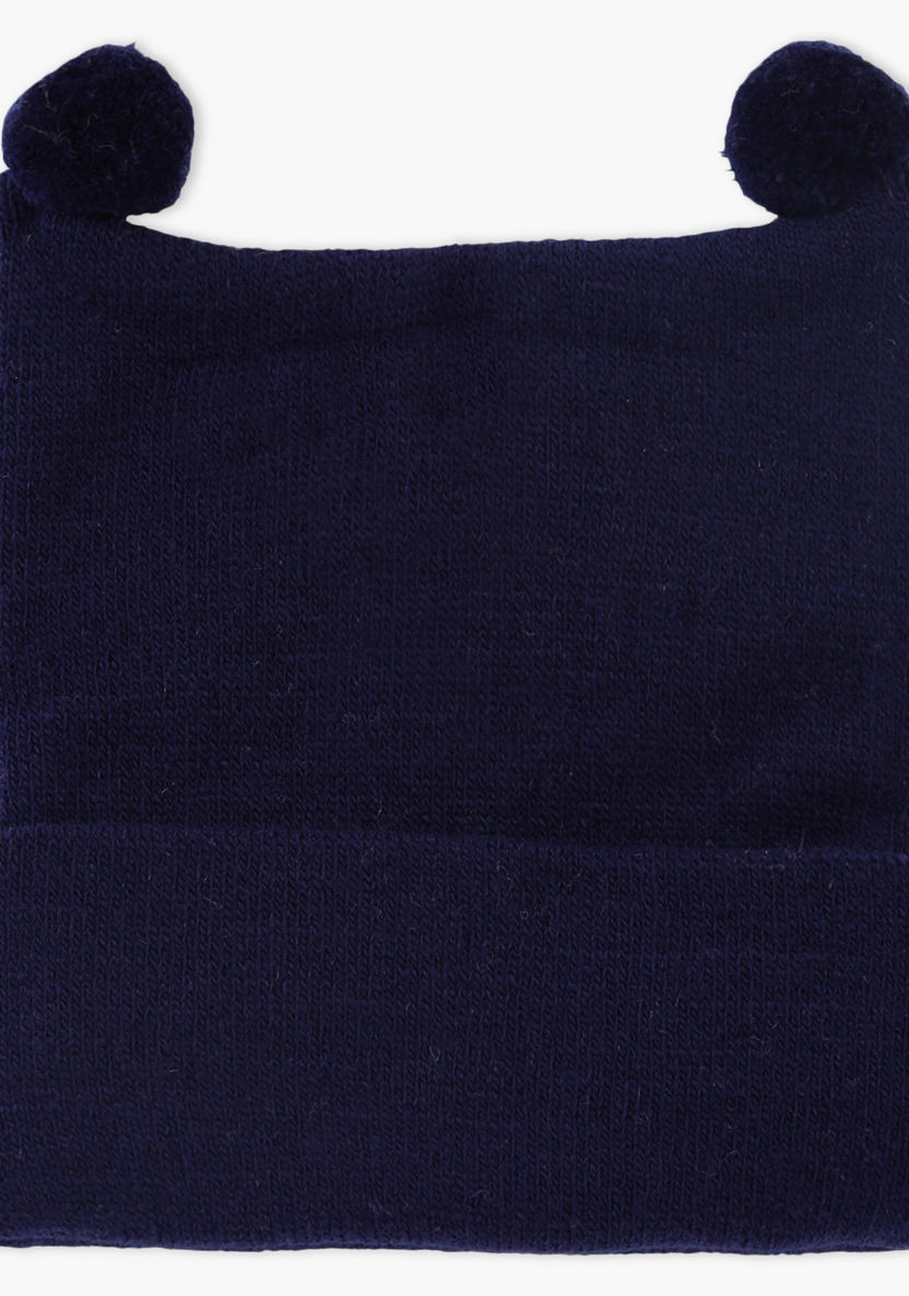 Juniors Beanie Cap with Pom-Pom-Winter Accessories-image-0