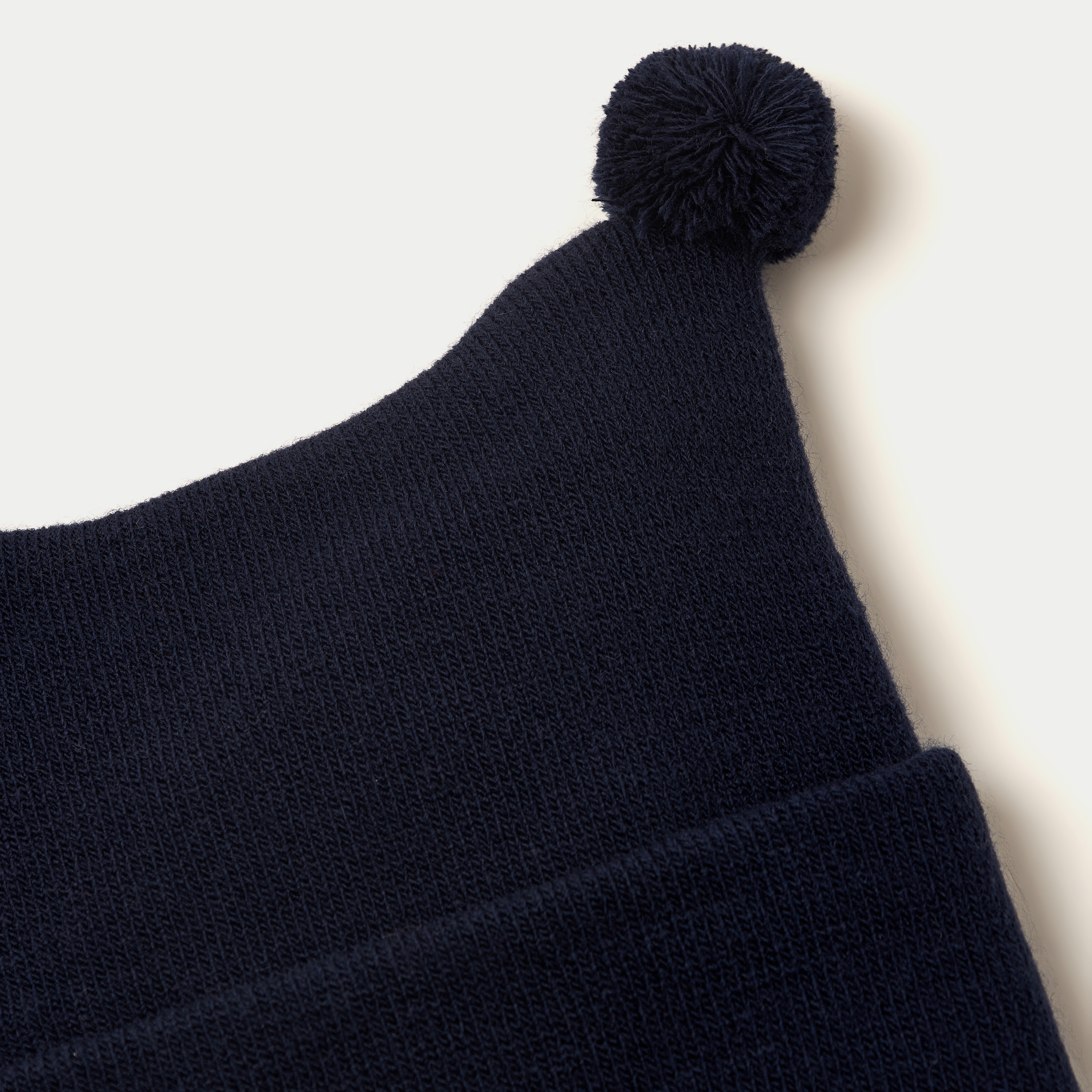 Juniors Beanie Cap with Pom-Pom-baby-boys-accessories-caps-image-2