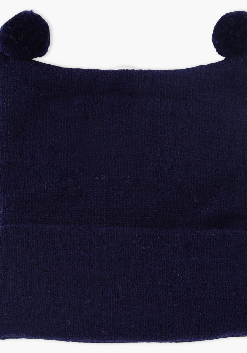 Juniors Beanie Cap with Pom-Pom-Winter Accessories-image-1