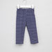 Juniors Printed Long Sleeves T-Shirt and Striped Pyjama Set-Pyjama Sets-thumbnail-2