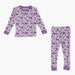 Juniors Printed T-shirt with Pyjama Set-Pyjama Sets-thumbnail-0