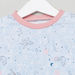Juniors Printed Long Sleeves T-shirt with Jog Pants-Pyjama Sets-thumbnail-2