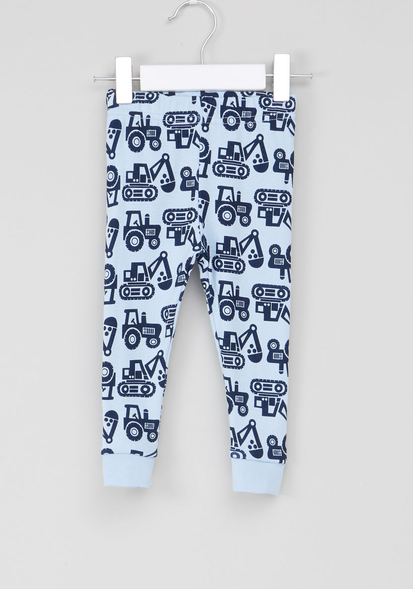 Juniors Long Sleeves Sweatshirt with Jog Pants-Pyjama Sets-image-3