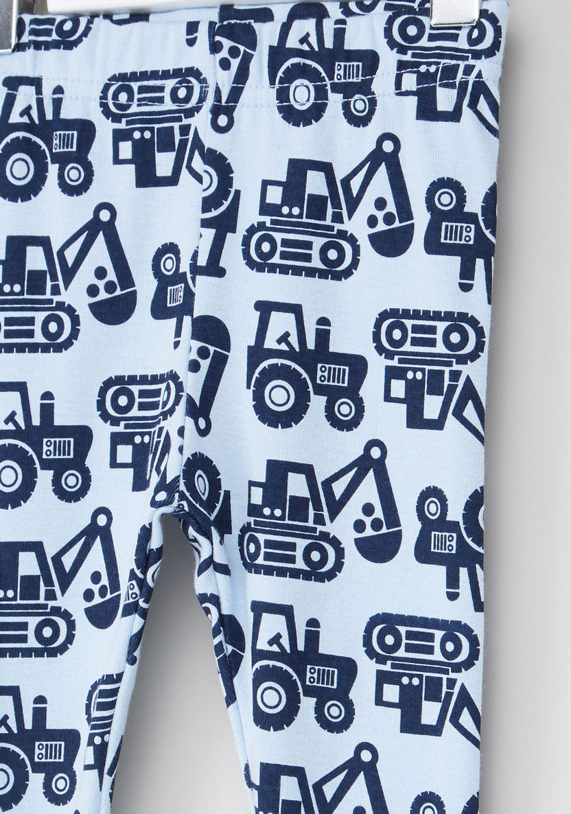 Juniors Long Sleeves Sweatshirt with Jog Pants-Pyjama Sets-image-4
