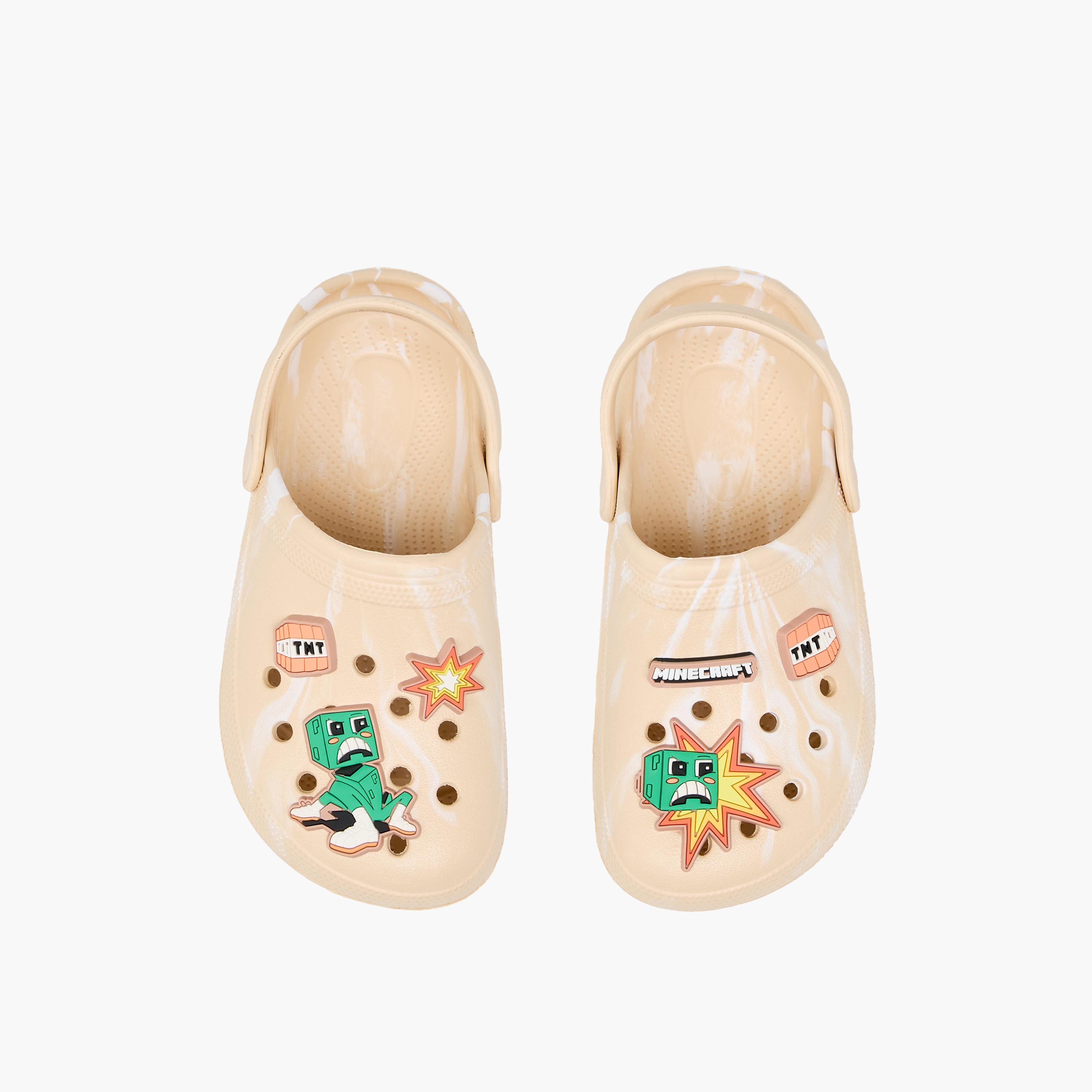 Minecraft Boys Backstrap Clogs-boys-shoes-sandals-image-1