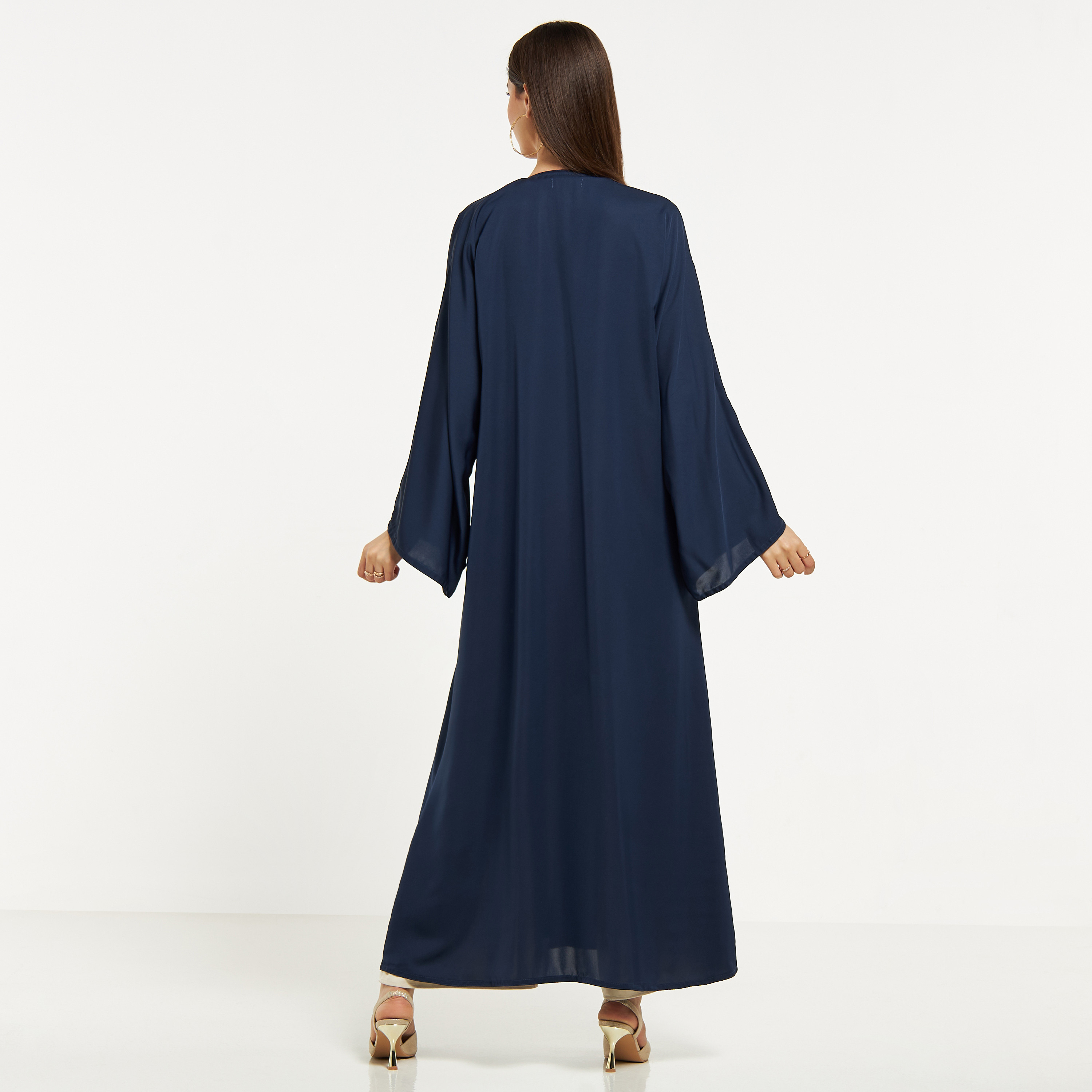 عباية مزيّنة باللؤلؤ بحزام ربط وحجاب من نُخبة-women-arabicclothing-abayas-image-10