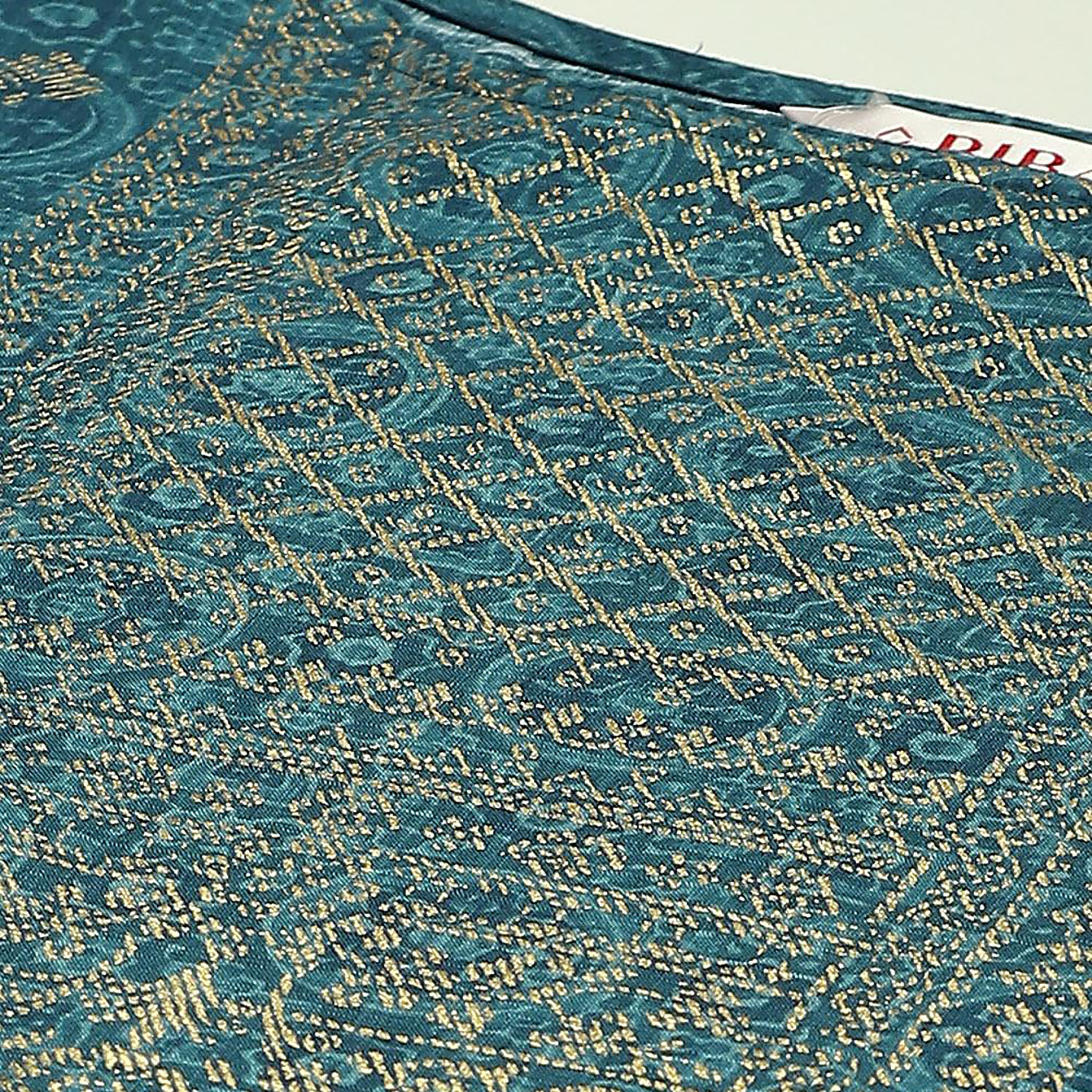 Biba Foil Print Boat Neck Straight Kurta-women-clothing-ethnicwear-dresses-image-8