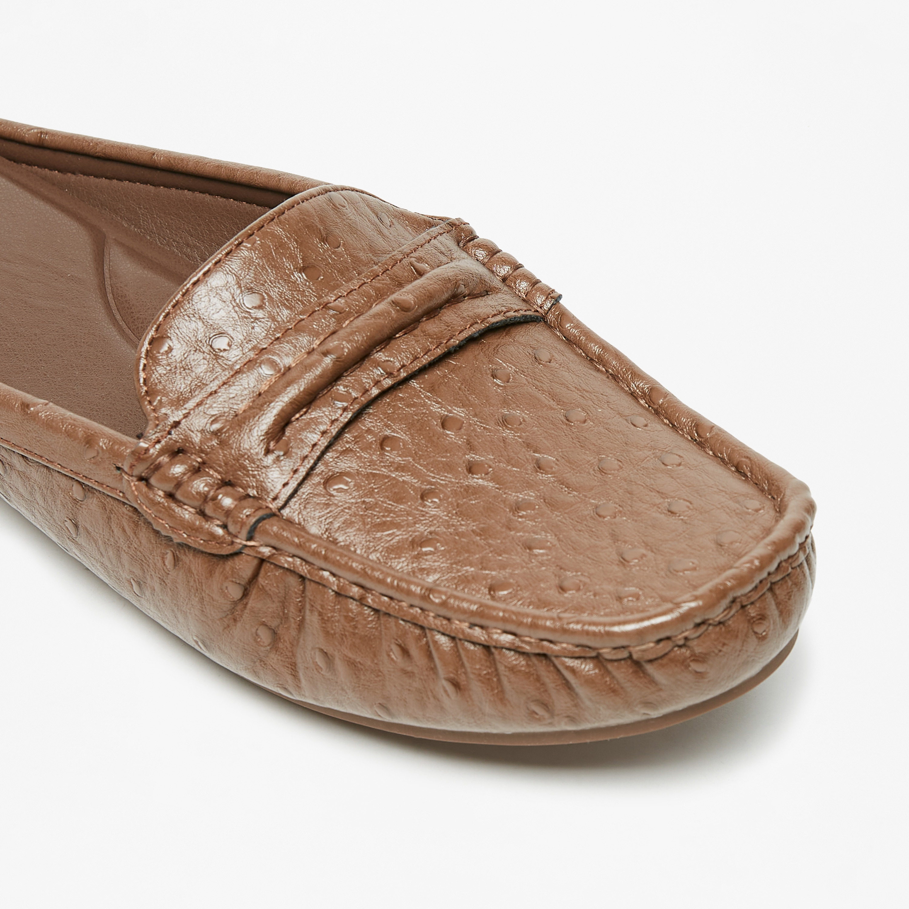 حذاء ميول سهل الارتداء بارز الملمس من فلورا بيلا-women-shoes-flats-loafers-image-10