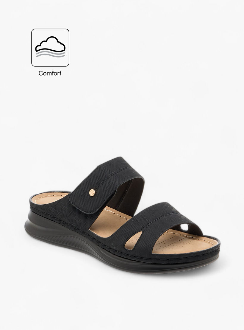 Flora Bella Stich Detail Slip-On Comfort Sandals-women-shoes-flats-sandals-image-2