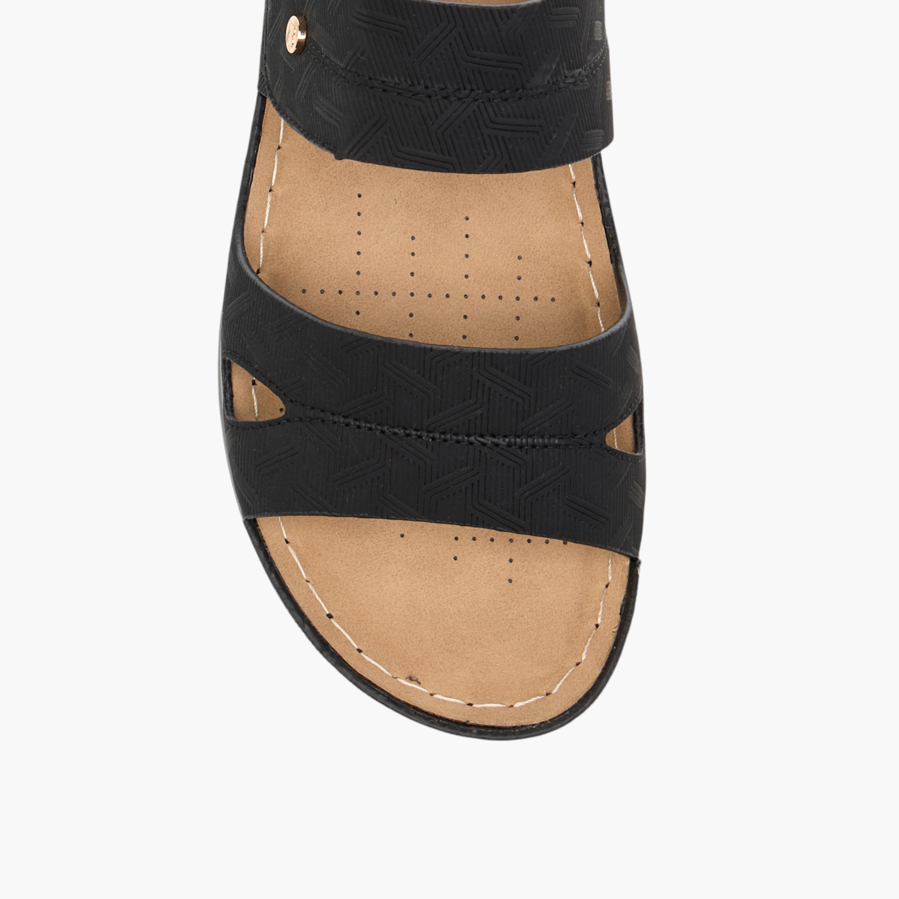 Flora Bella Stich Detail Slip-On Comfort Sandals-women-shoes-flats-sandals-image-4
