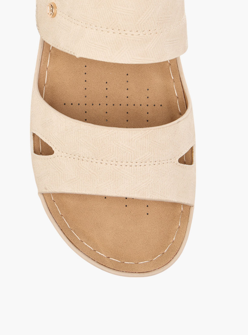 صندل مريح سهل الارتداء بتفاصيل غرز من فلورا بيلا-women-shoes-flats-sandals-image-4