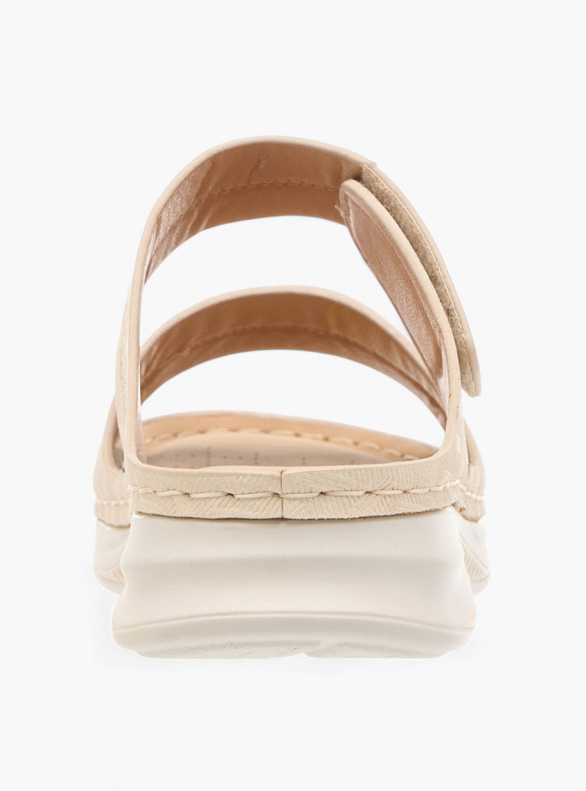 صندل مريح سهل الارتداء بتفاصيل غرز من فلورا بيلا-women-shoes-flats-sandals-image-5