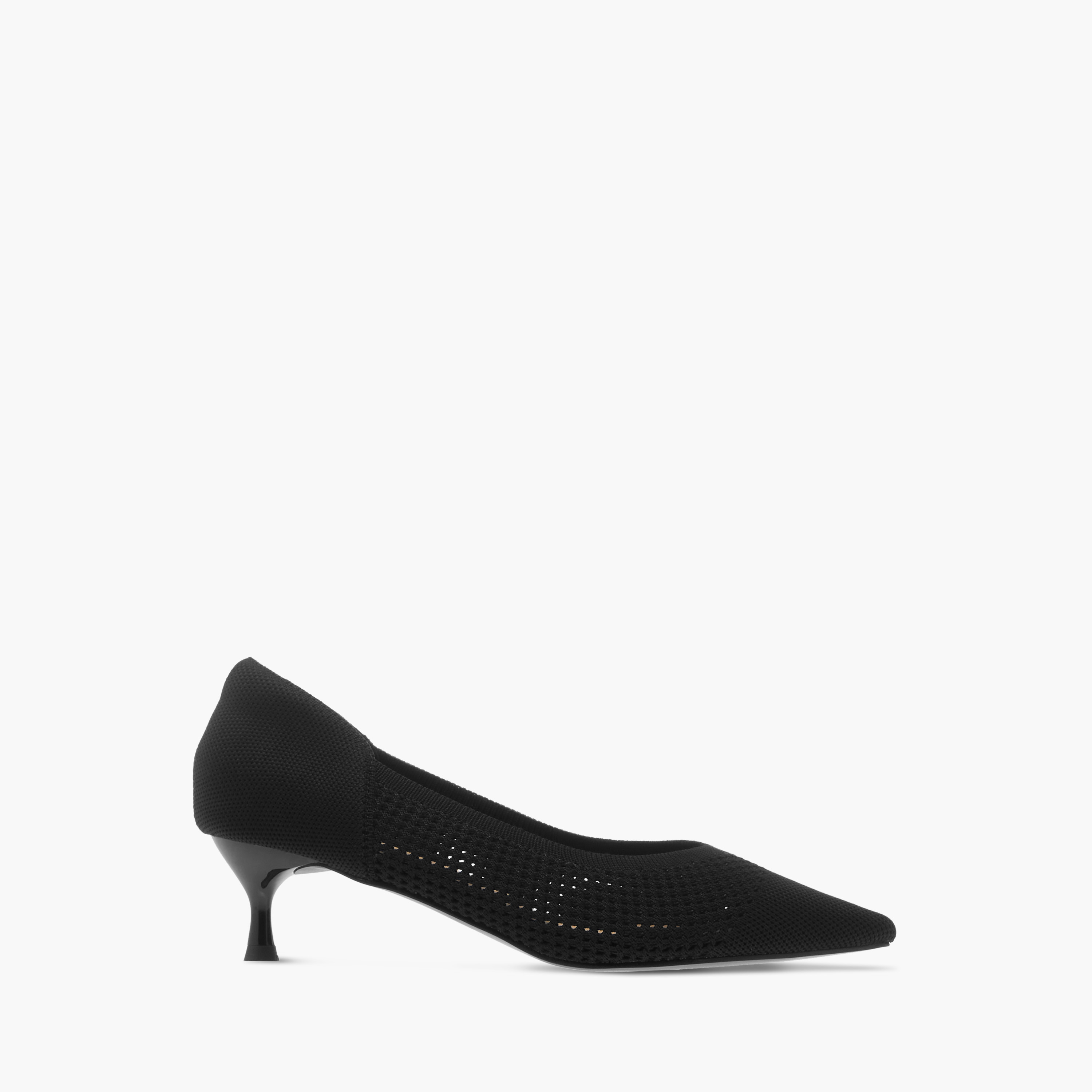 حذاء كلاسيكي سهل الارتداء بارز الملمس بكعب صغير من فلورا بيلا-women-shoes-heels-image-3