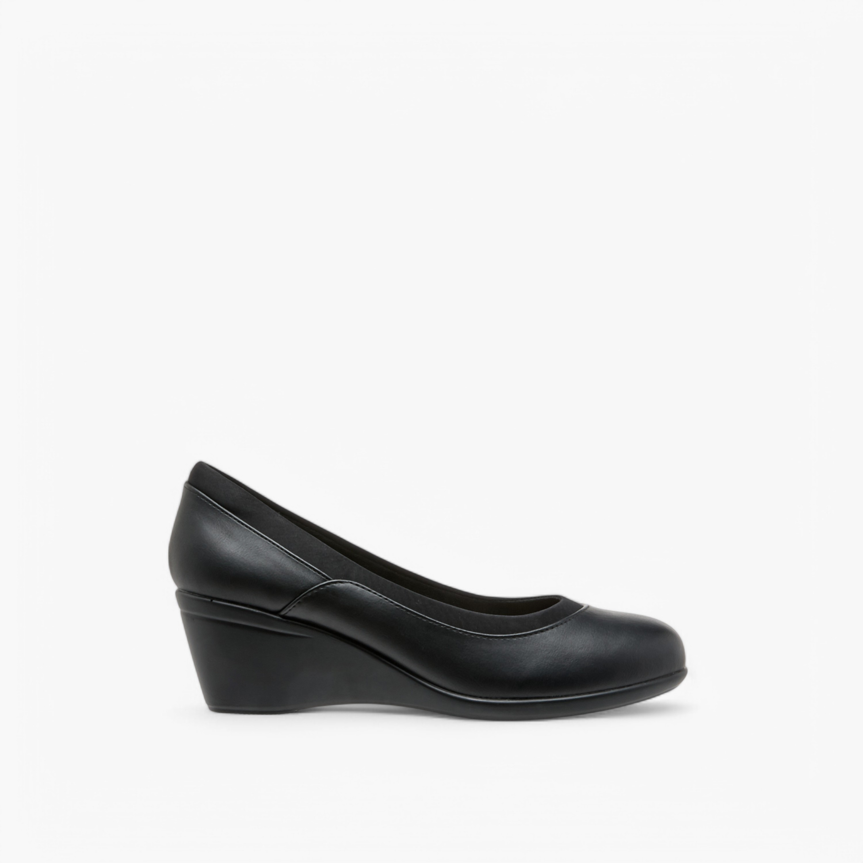 Flora Bella Solid Slip-On Comfort Shoes with Wedge Heels-women-shoes-ballerinas-image-3