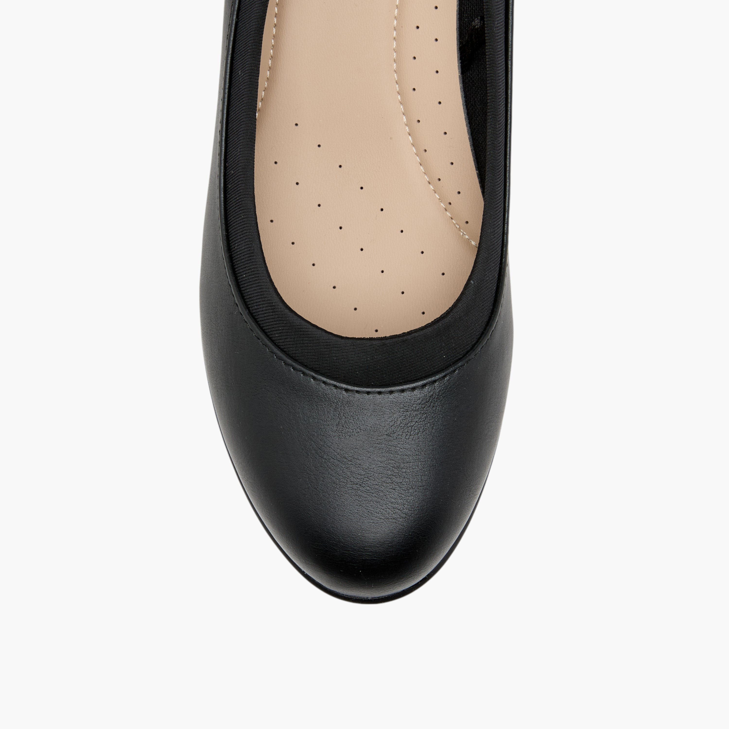 Flora Bella Solid Slip-On Comfort Shoes with Wedge Heels-women-shoes-ballerinas-image-4