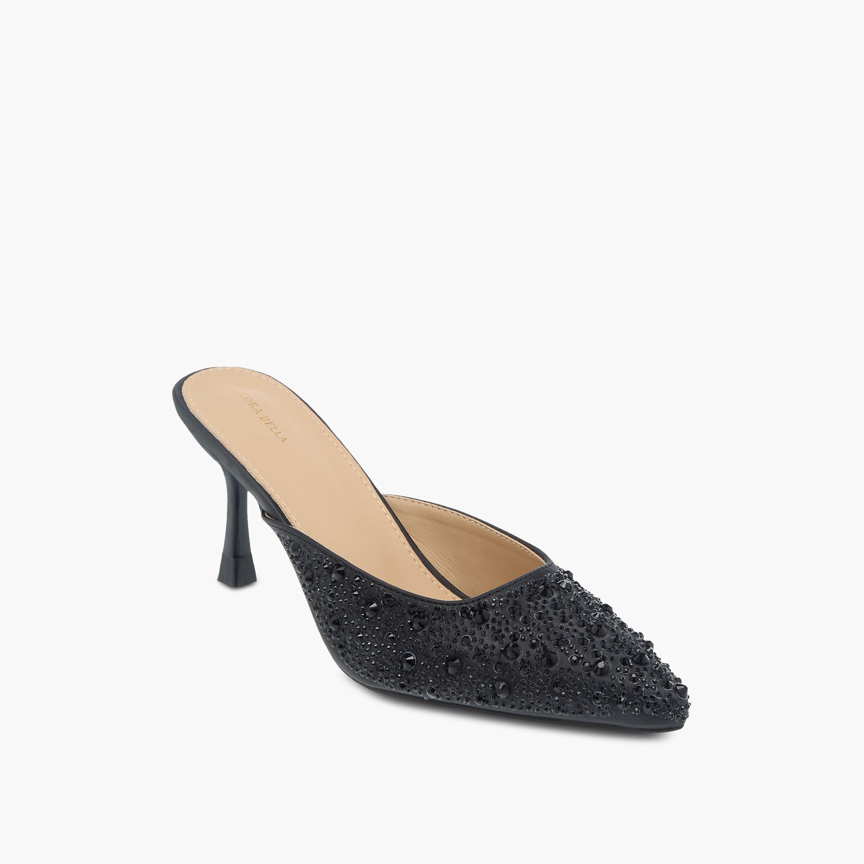 صندل ميتالك كريستال سهل الارتداء من فلورا بيلا-women-shoes-heels-image-2