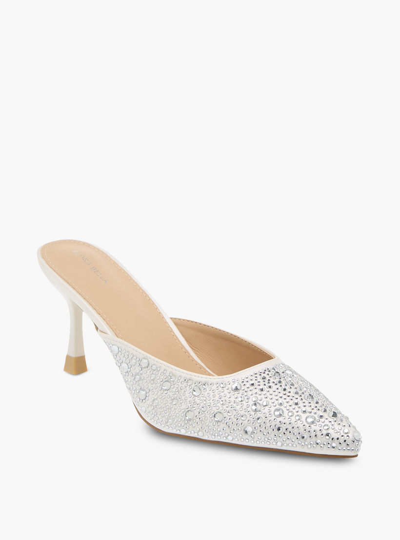 Flora Bella Metallic Slip-On Crystal Sandals-women-shoes-heels-image-2