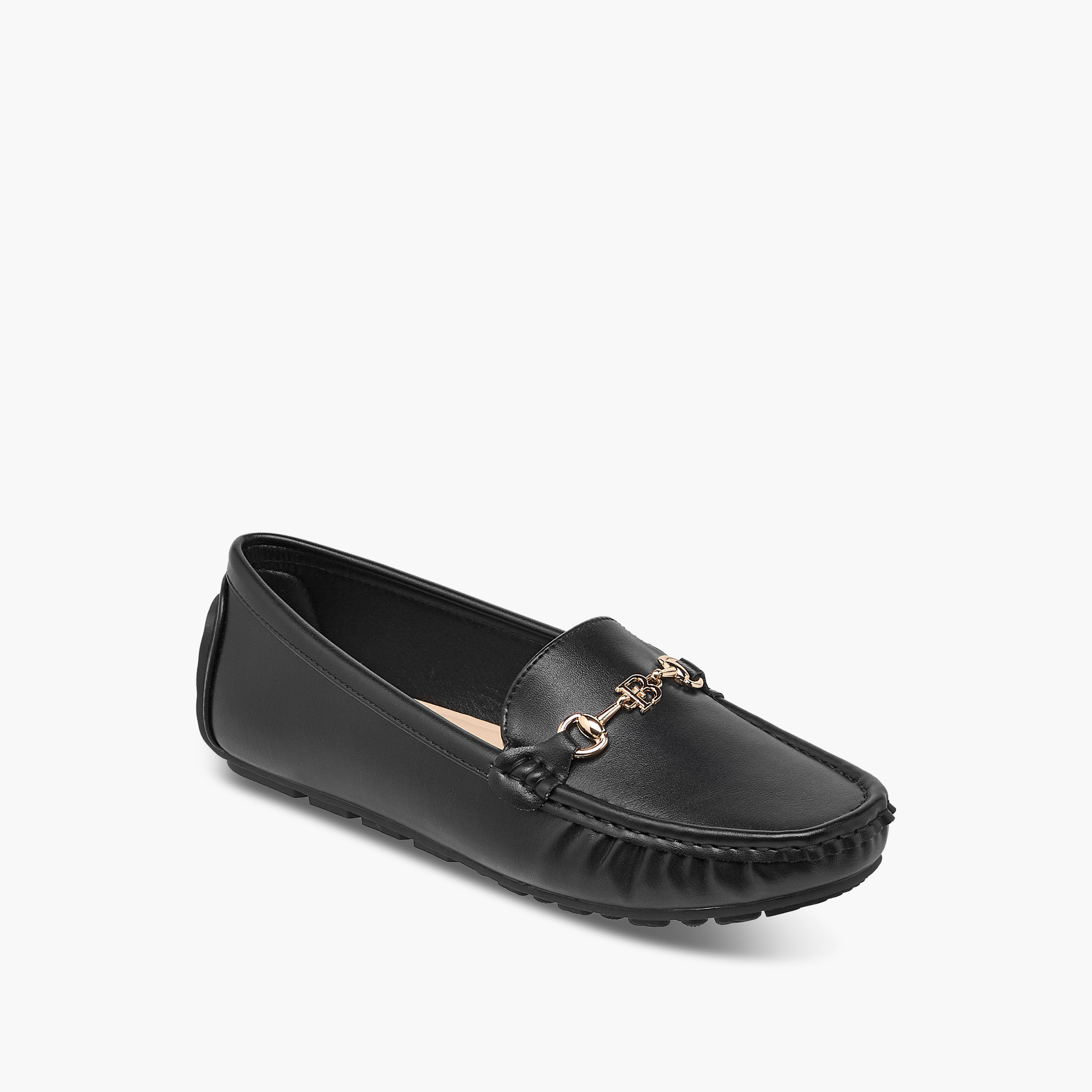 حذاء سهل الارتداء بزينة معدنية من فلورا بيلا-women-shoes-loafersandmoccasins-image-2
