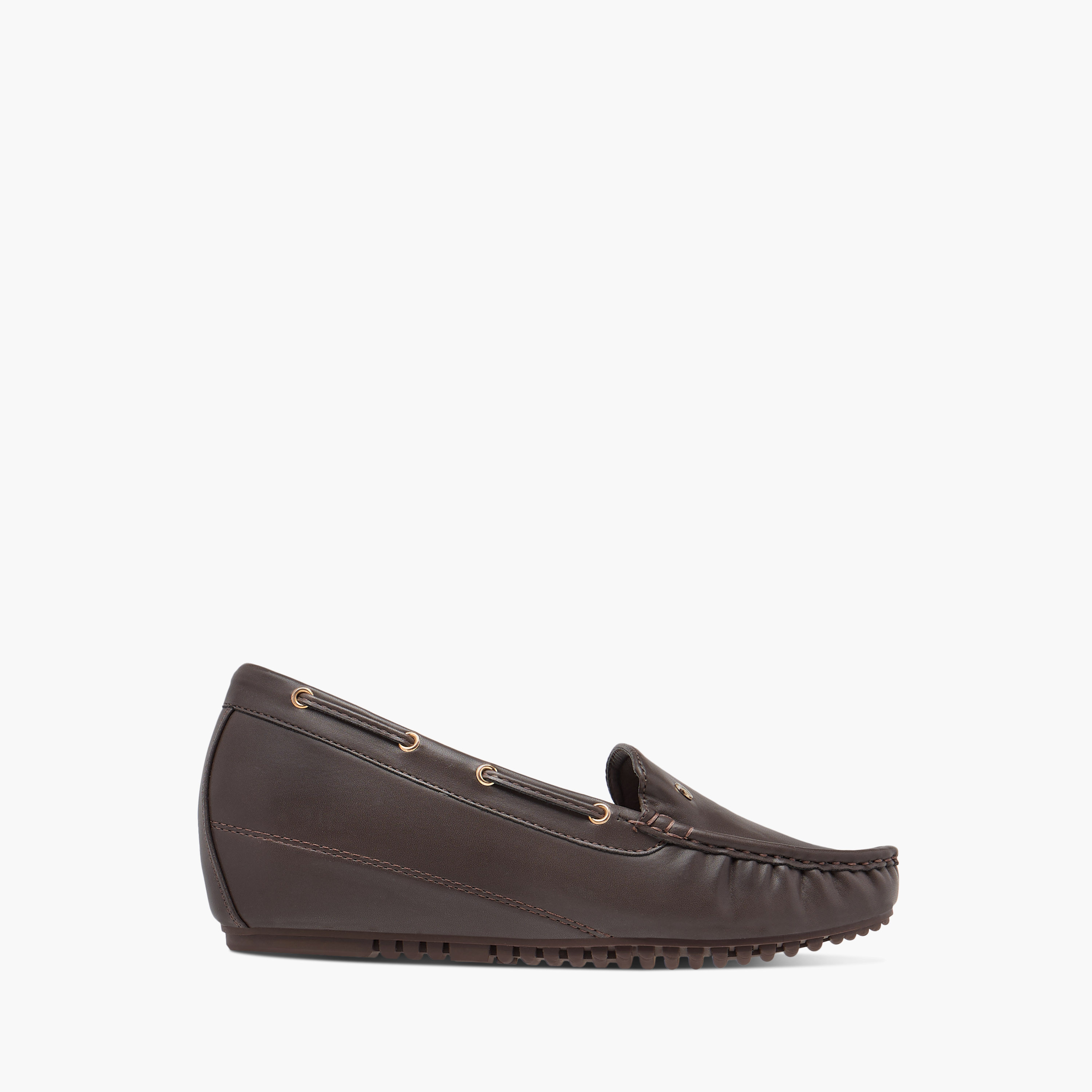 Flora Bella Solid Slip-On Wedge Heel Loafers-women-shoes-flats-loafers-image-3