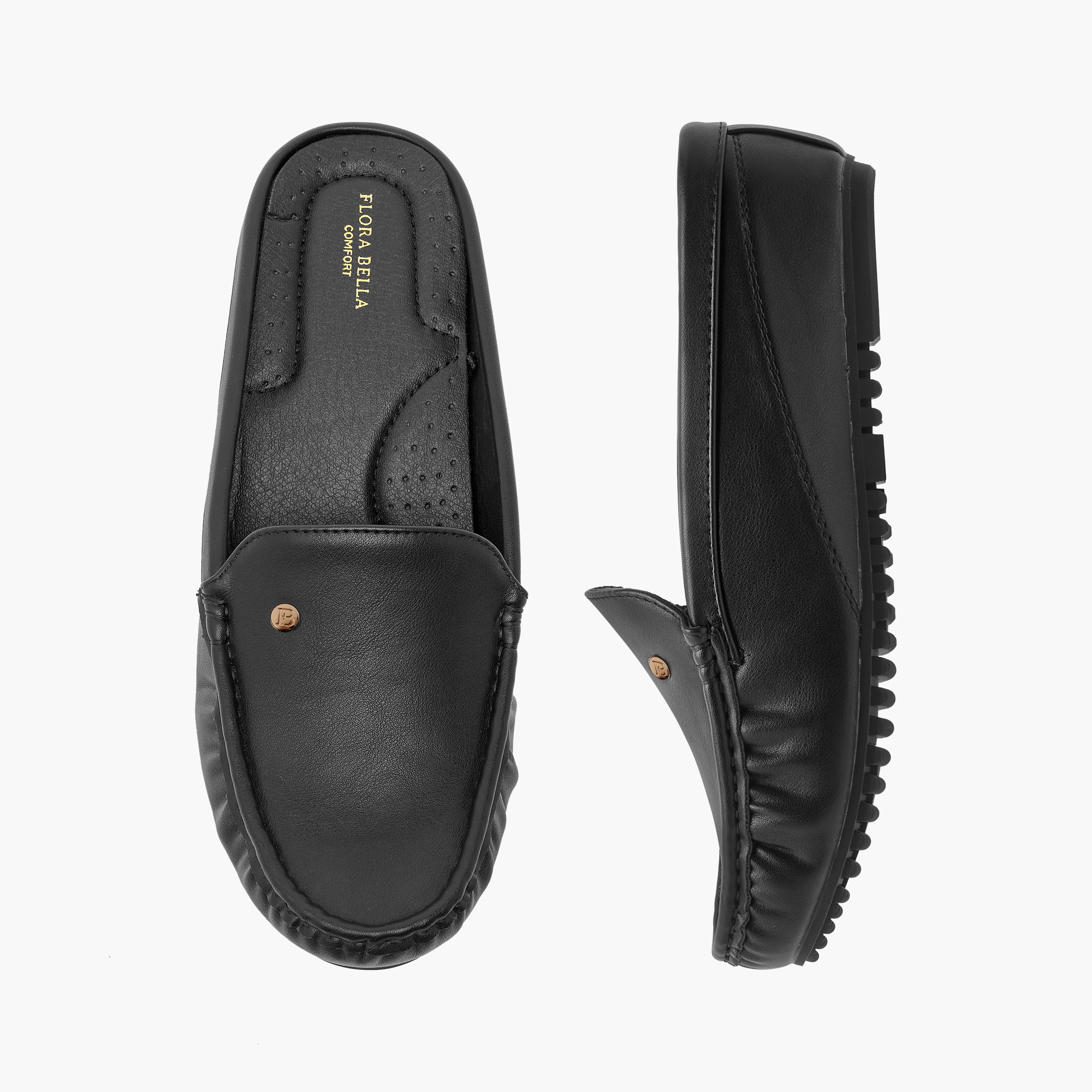 Flora Bella Solid Slip-On Mules with Flatform Heel-women-shoes-flats-loafers-image-6