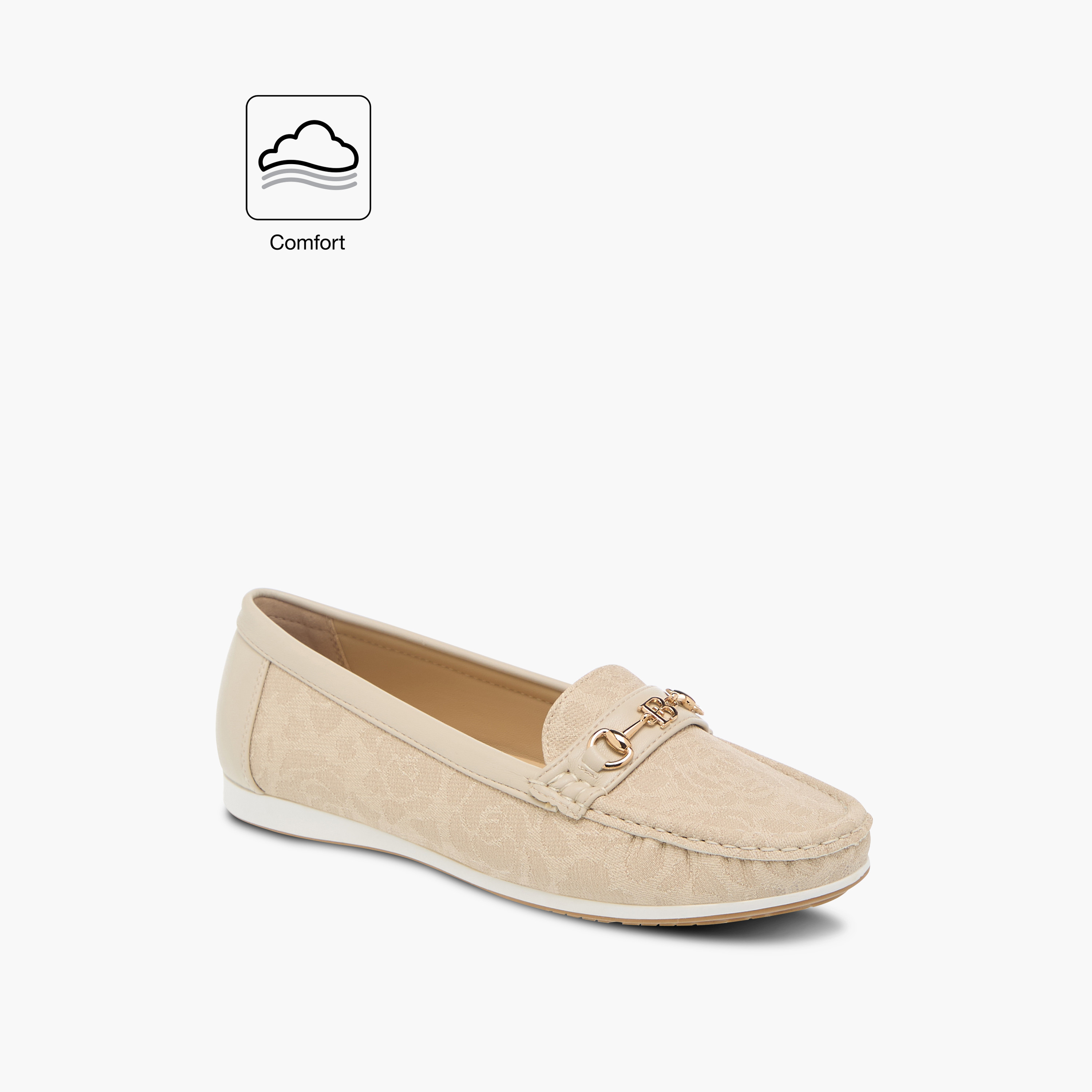 حذاء سهل الارتداء مريح بإبزيم من فلورا بيلا-women-shoes-flats-loafers-image-2