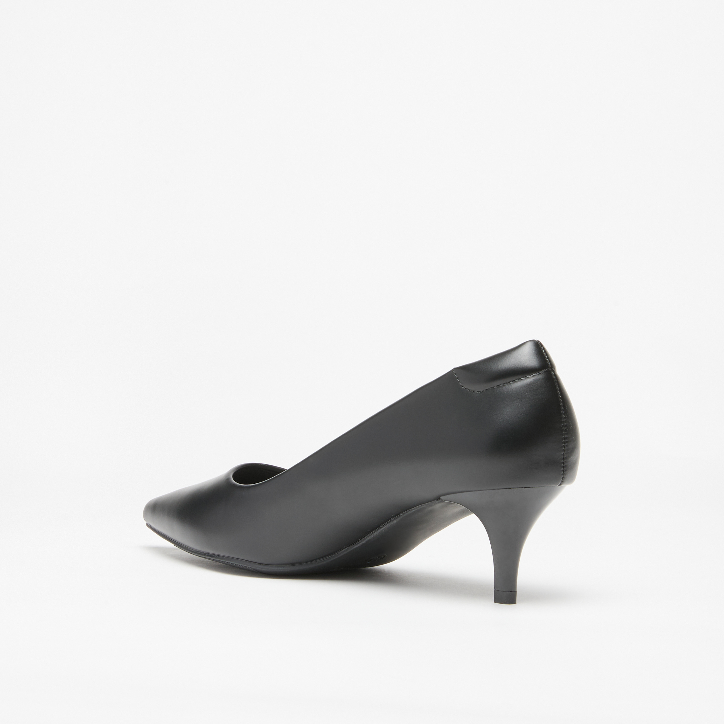 Flora Bella Solid Slip-On Pumps with Stiletto Heels-women-shoes-heels-image-2