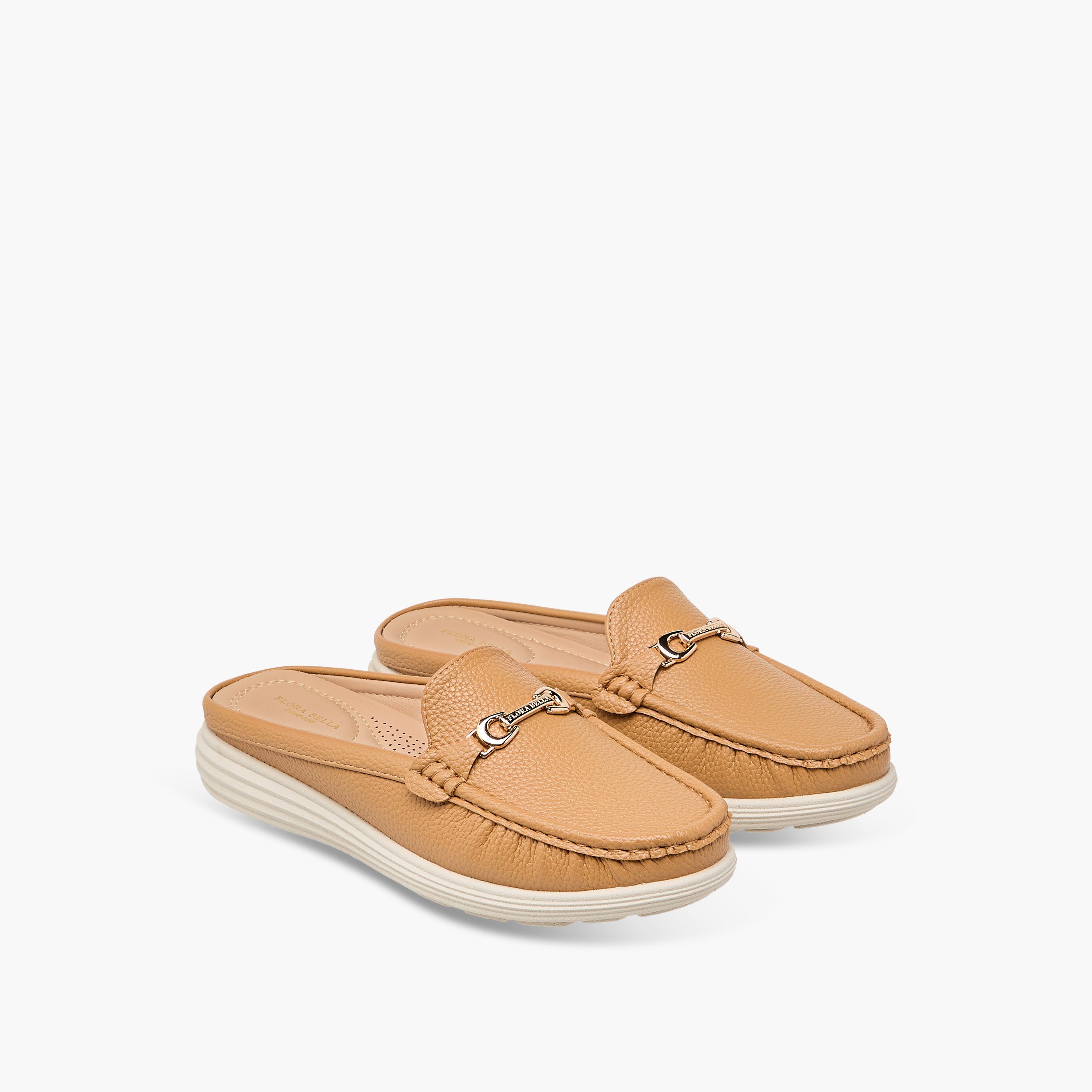 Flora Bella Metal Accent Slip-On Mules-women-shoes-flats-mules-image-1