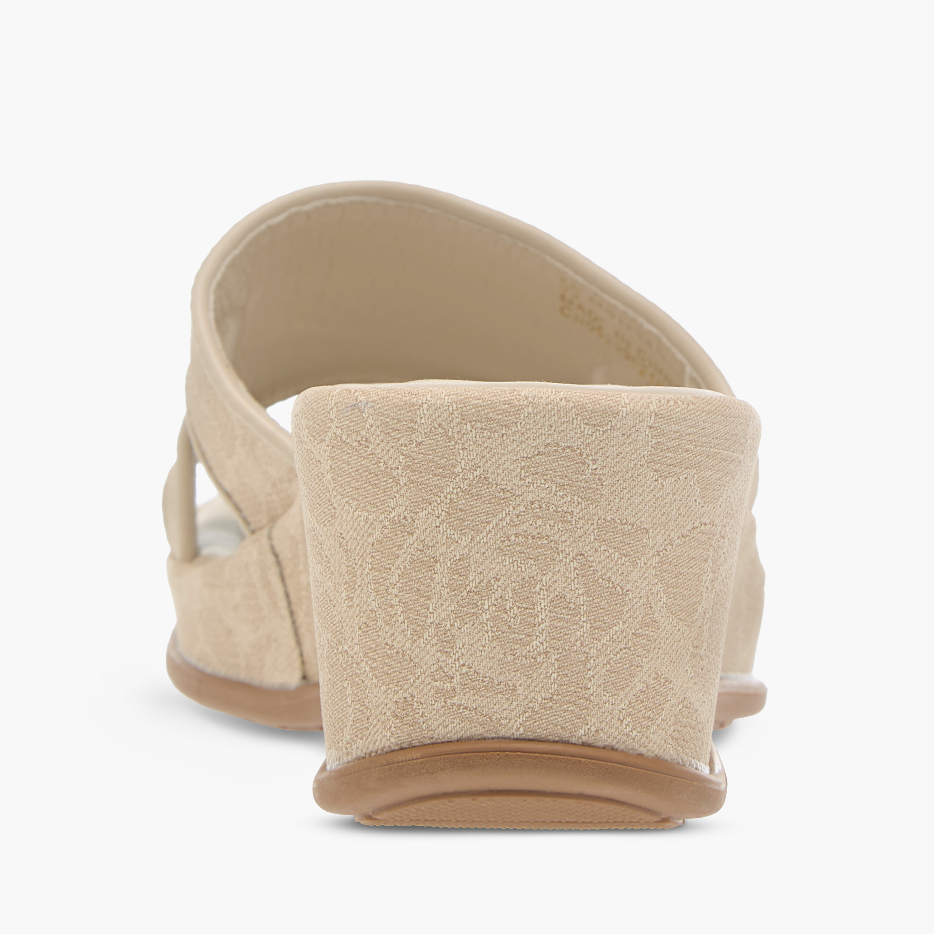 Flora Bella Floral Textured Slip-On Wedge Heel Comfort Sandals-women-shoes-sandals-heeled-image-5