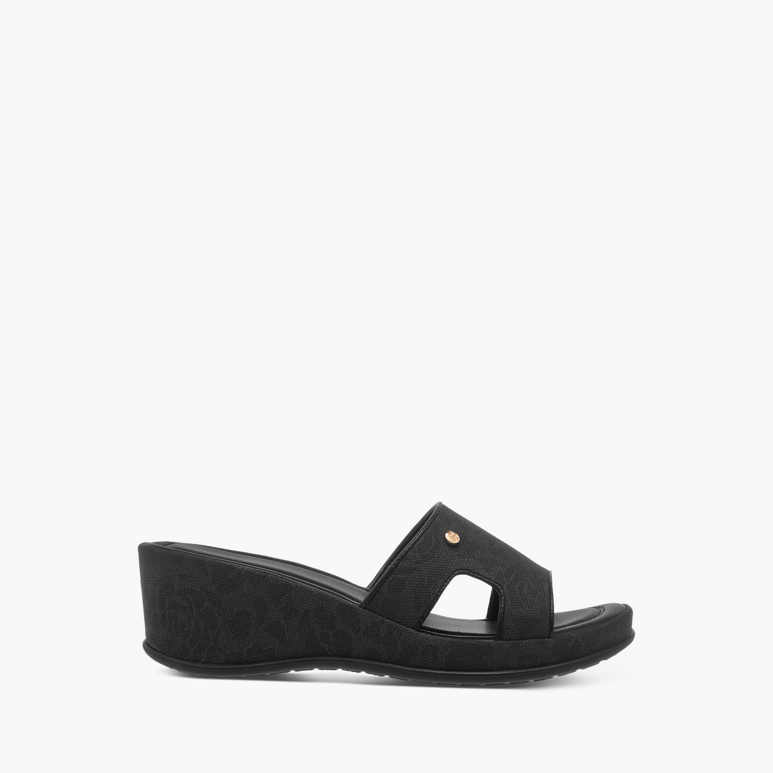 Flora Bella Floral Textured Slip-On Wedge Heel Comfort Sandals-women-shoes-sandals-heeled-image-3